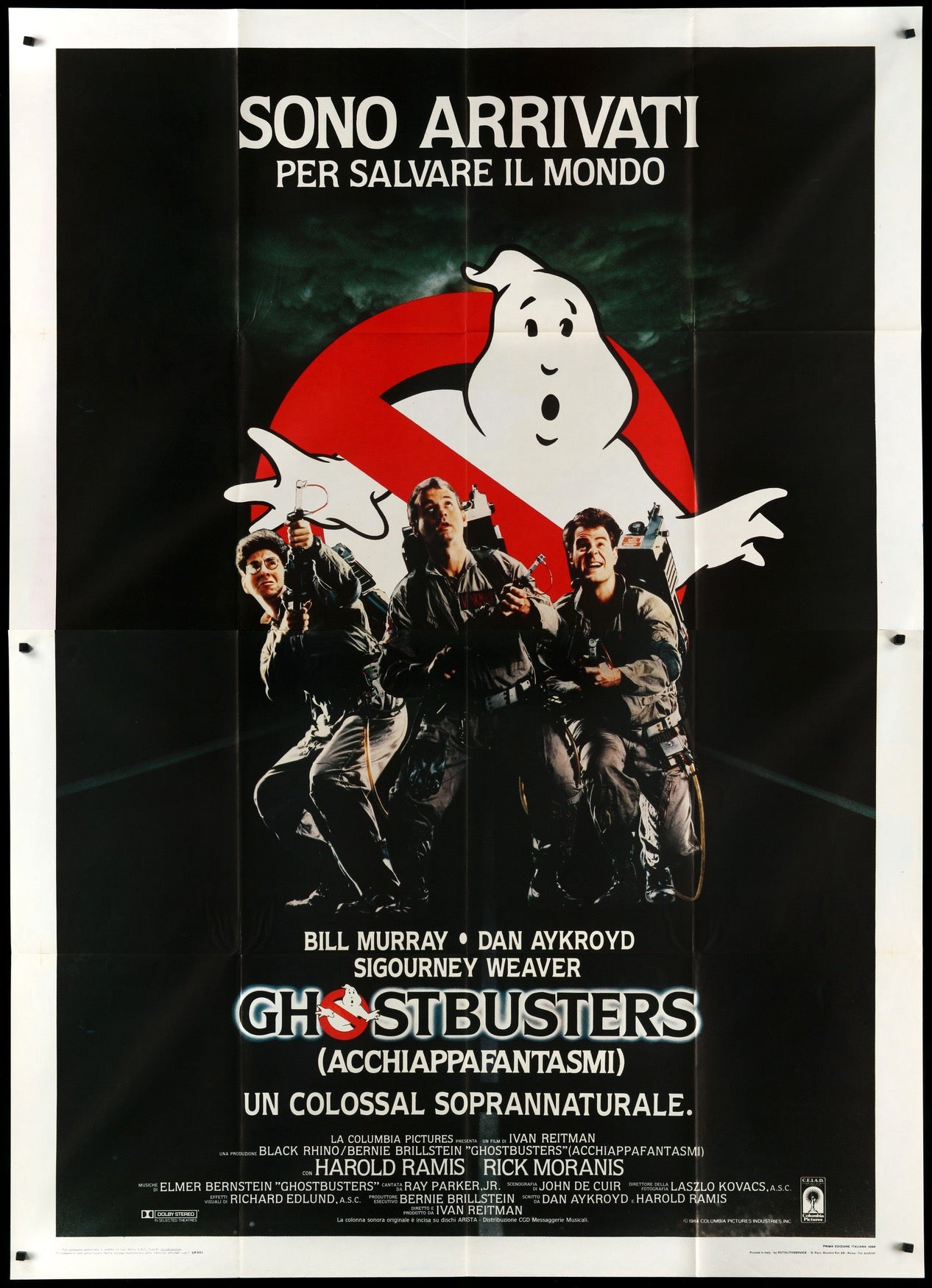Ghostbusters (1984) original movie poster for sale at Originalfilmart