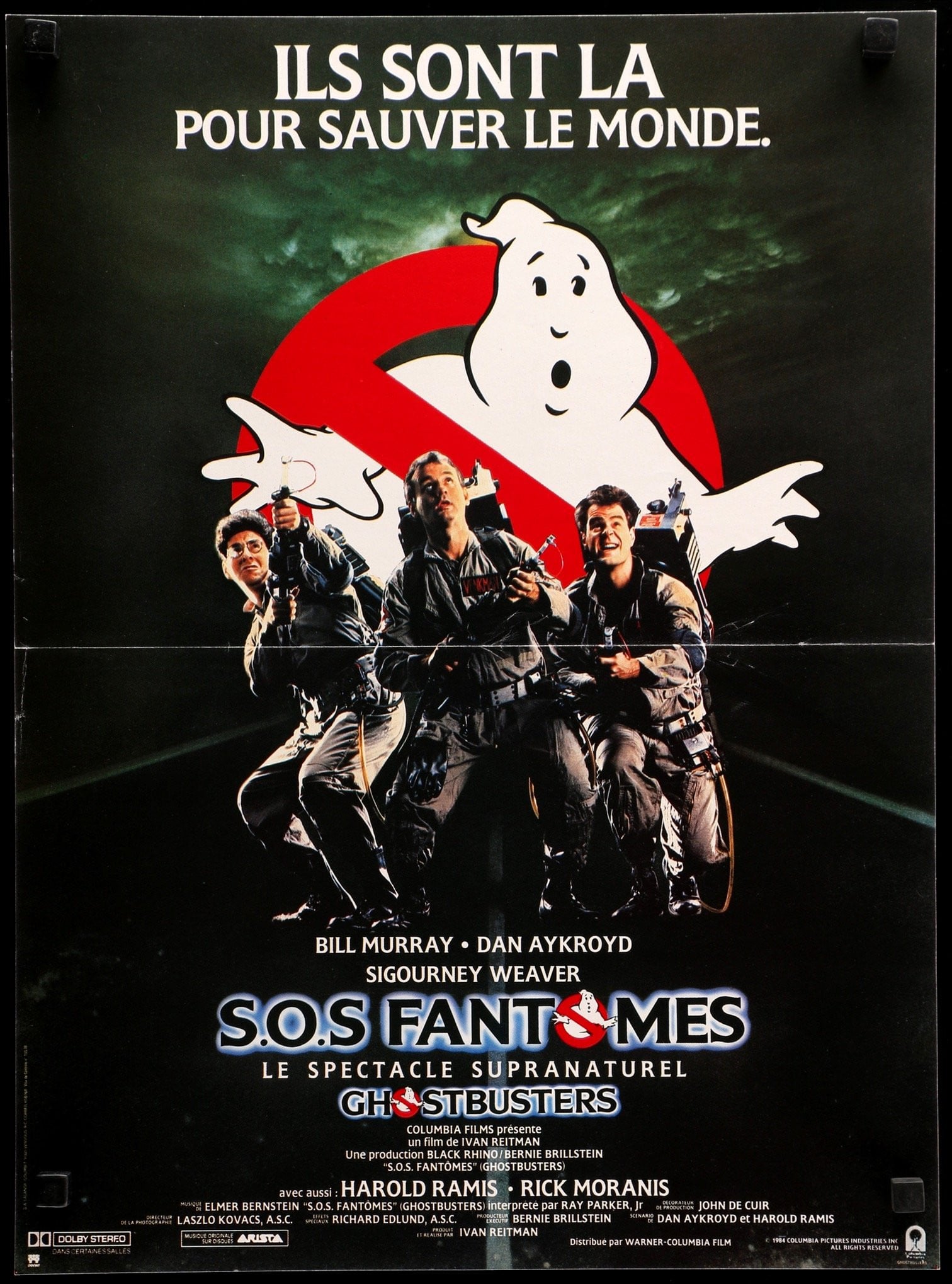 Ghostbusters (1984) original movie poster for sale at Originalfilmart