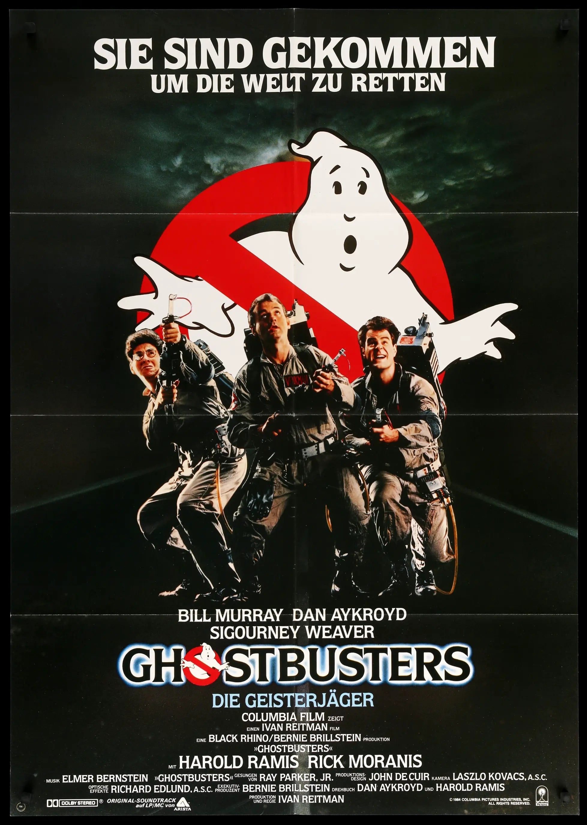 Ghostbusters (1984) original movie poster for sale at Originalfilmart