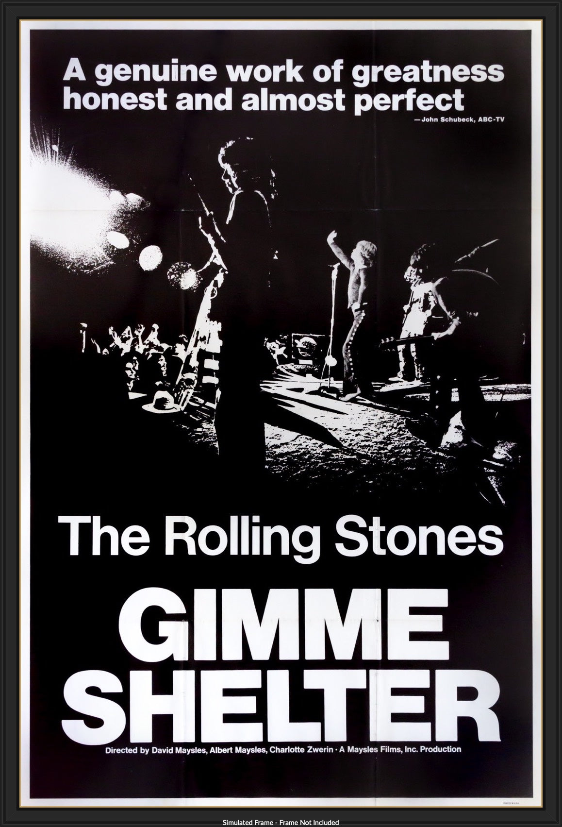 Gimme Shelter (1970) original movie poster for sale at Originalfilmart