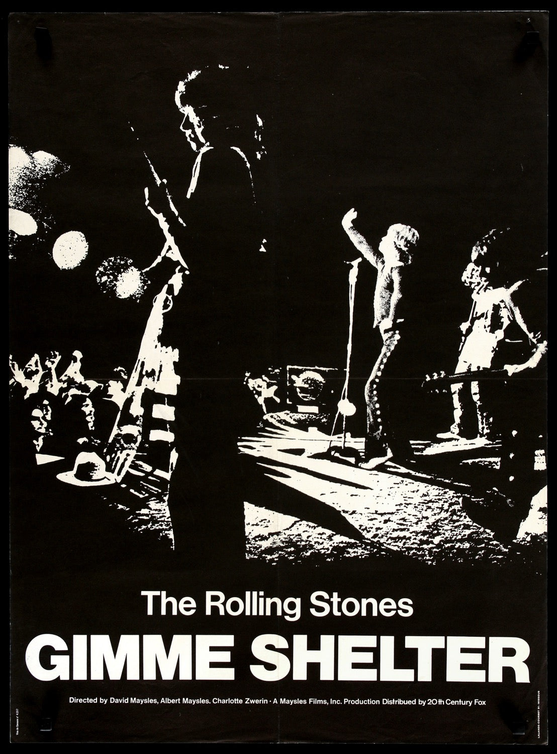Gimme Shelter (1970) original movie poster for sale at Originalfilmart