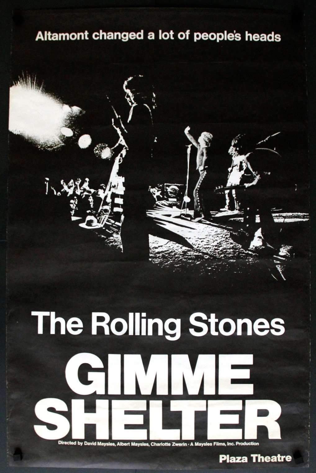 Gimme Shelter (1970) original movie poster for sale at Originalfilmart