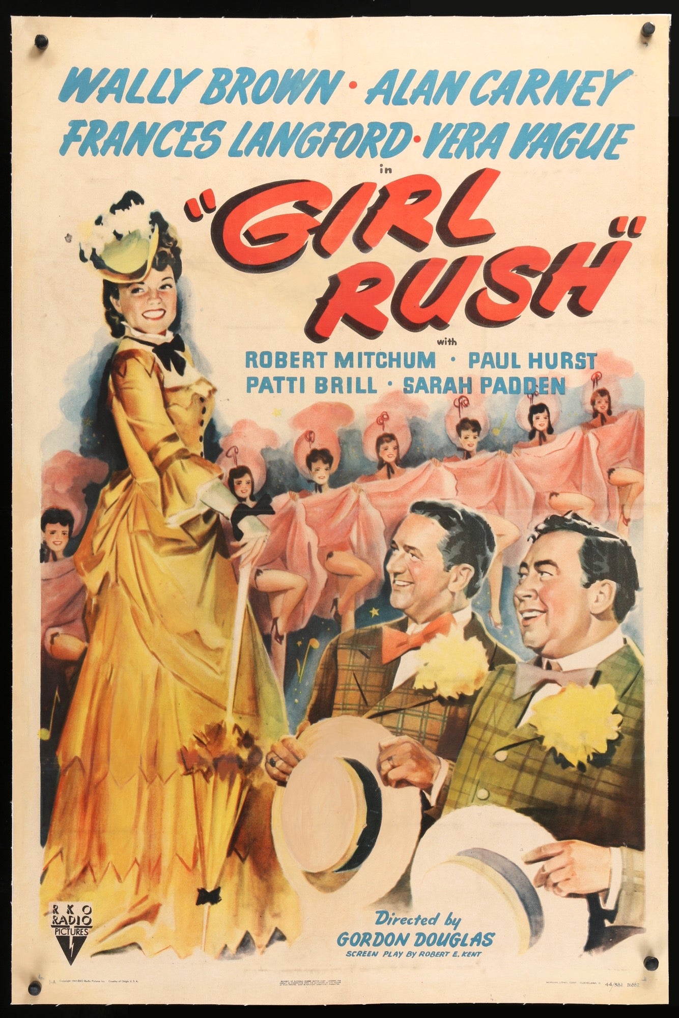 Girl Rush (1944) original movie poster for sale at Originalfilmart
