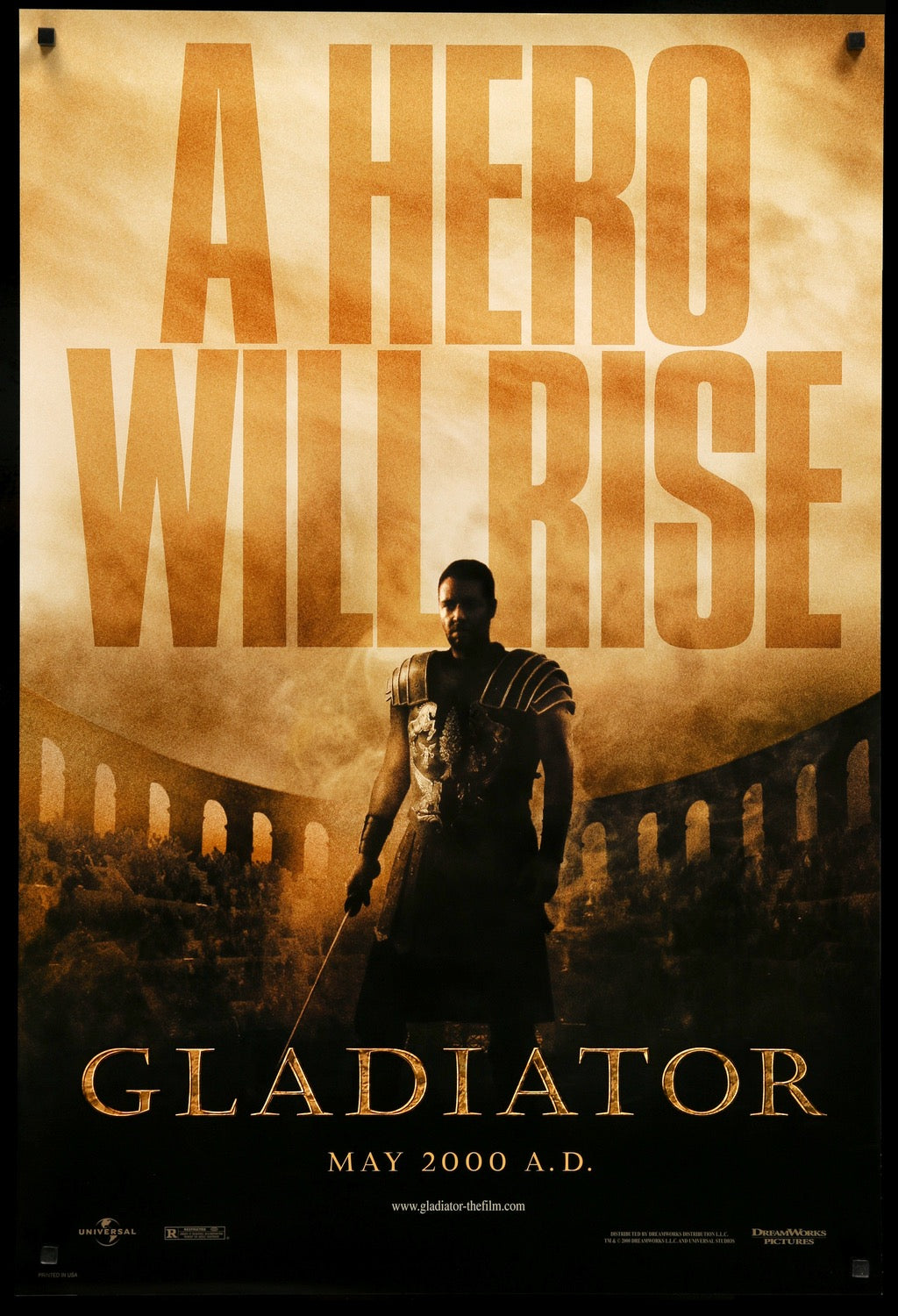Gladiator (2000) original movie poster for sale at Originalfilmart