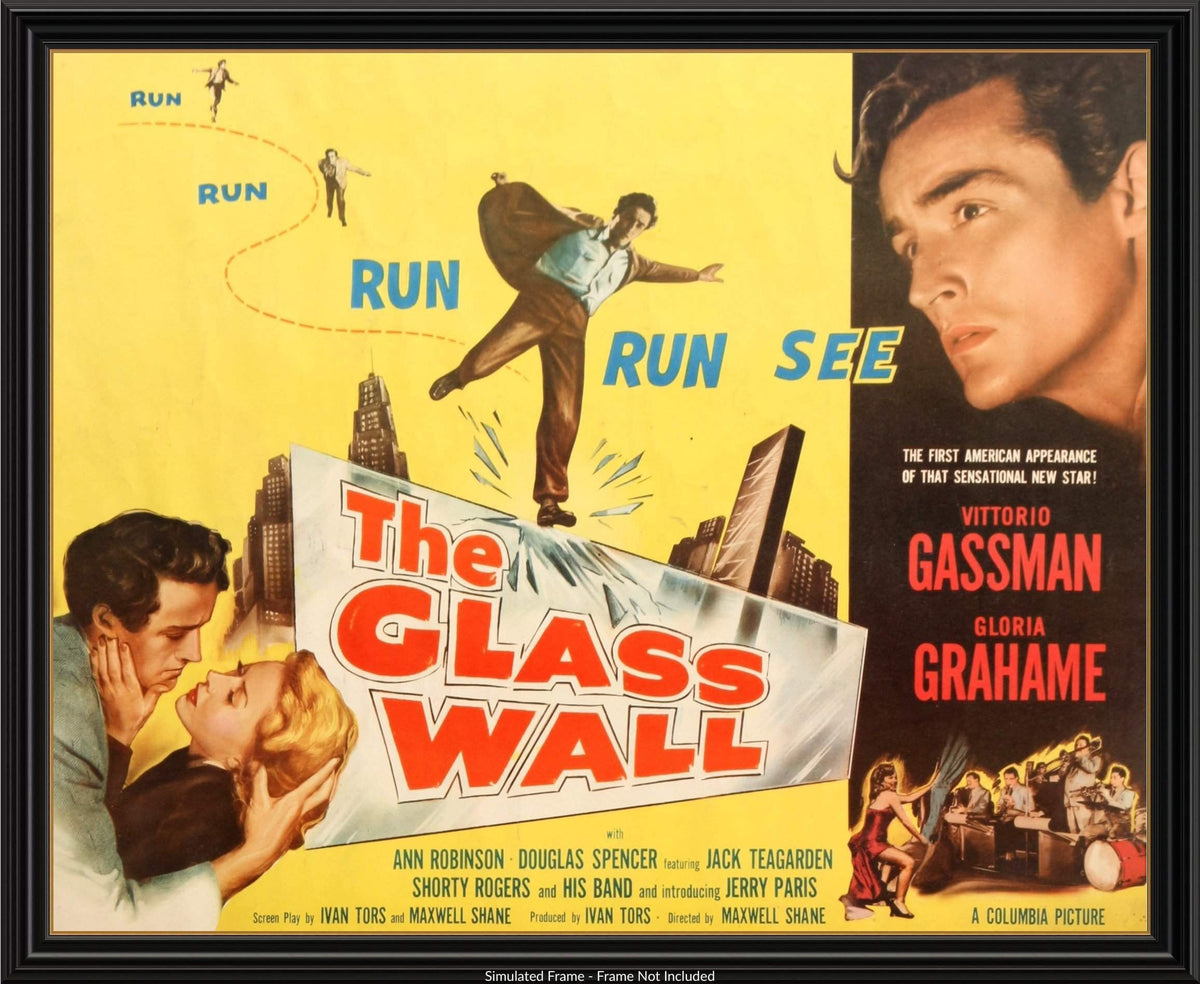 Glass Wall (1953) original movie poster for sale at Originalfilmart