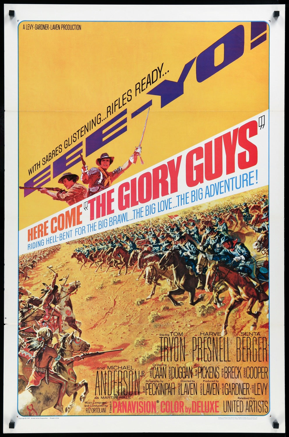 Glory Guys (1965) original movie poster for sale at Originalfilmart