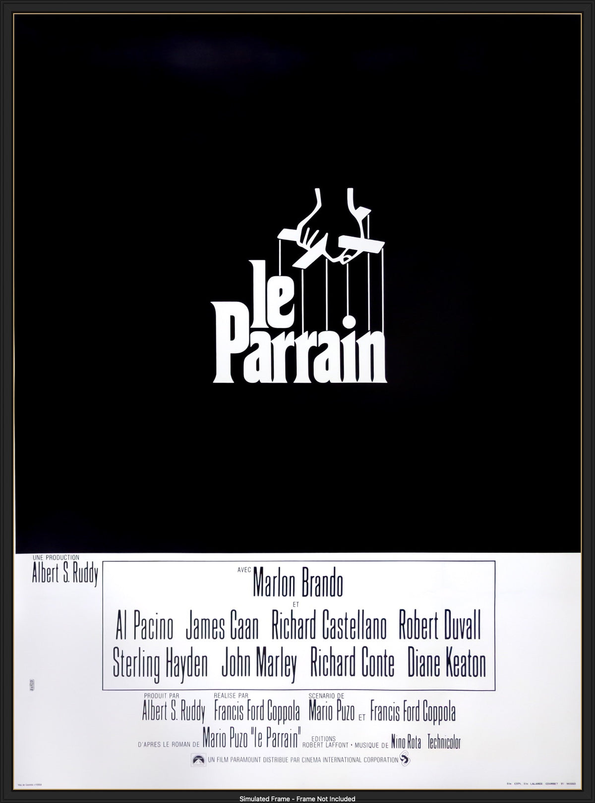 Godfather (1972) original movie poster for sale at Originalfilmart