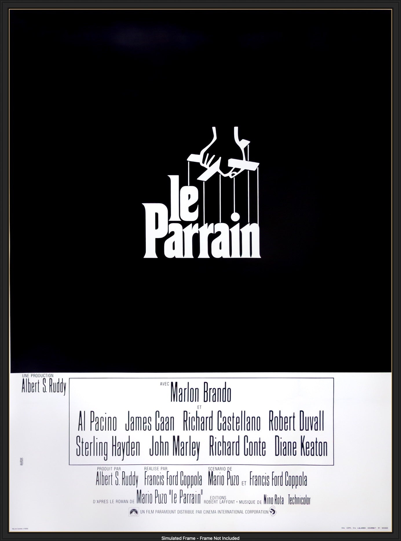 Godfather (1972) original movie poster for sale at Originalfilmart
