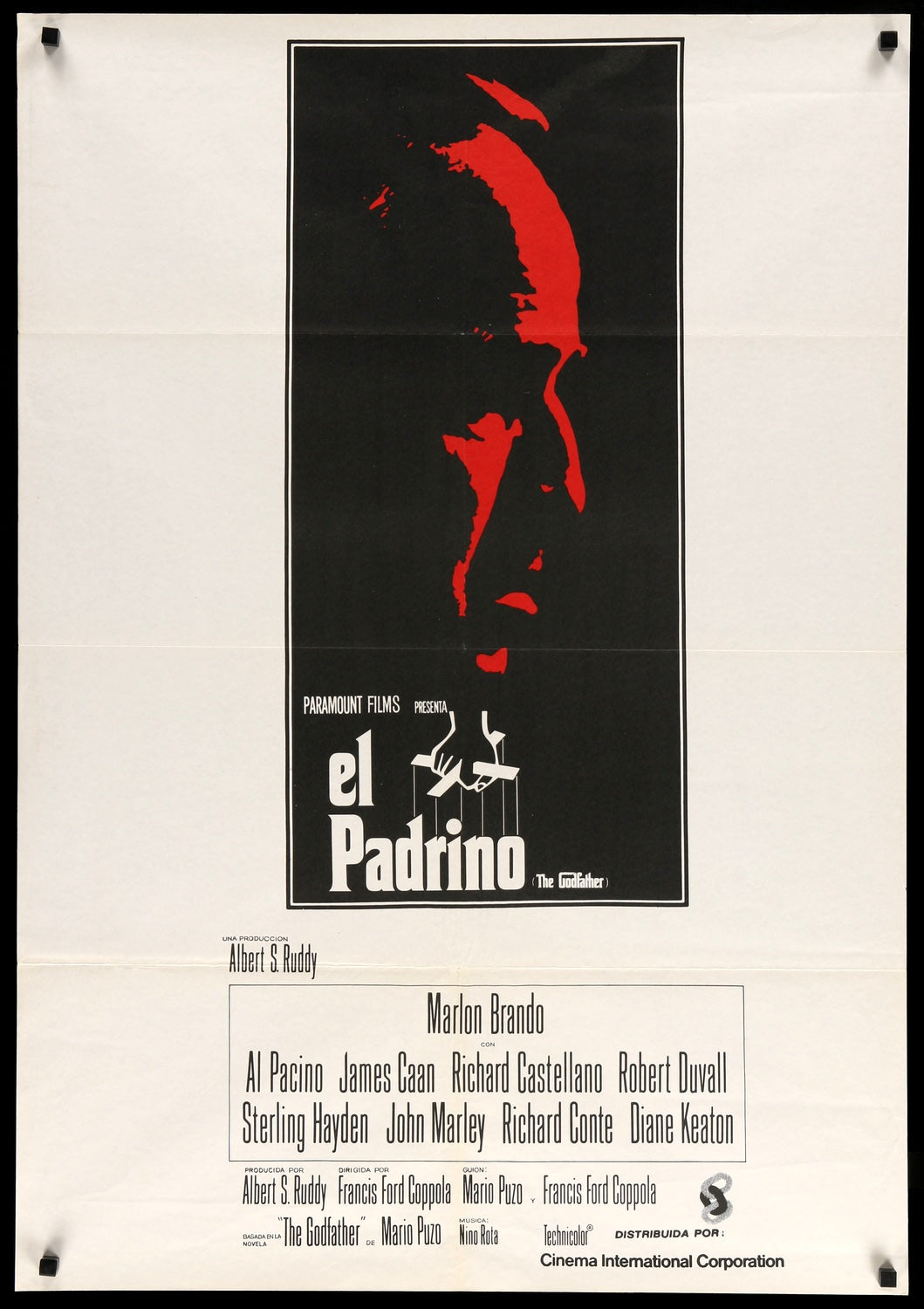 Godfather (1972) original movie poster for sale at Originalfilmart