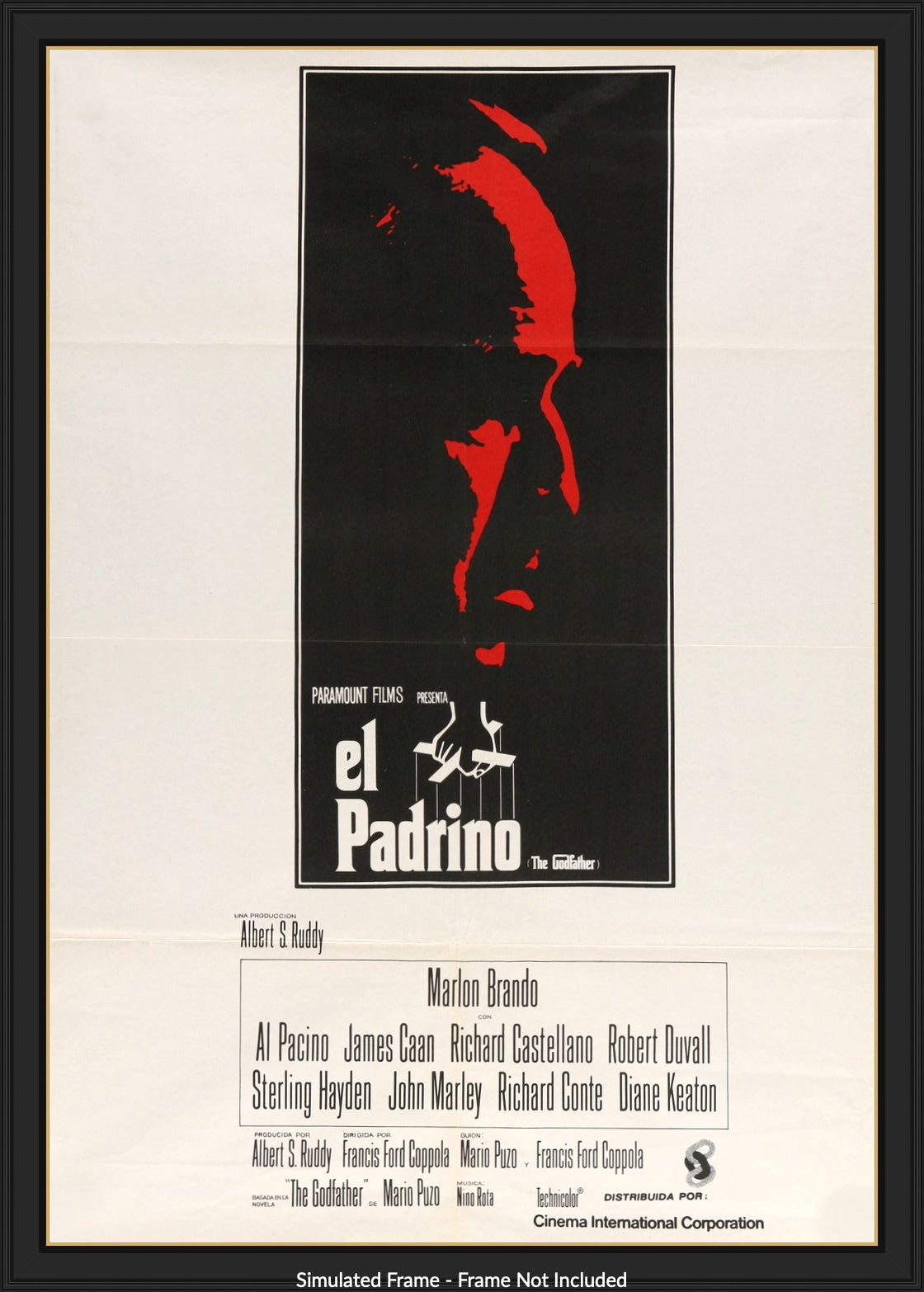 Godfather (1972) original movie poster for sale at Originalfilmart