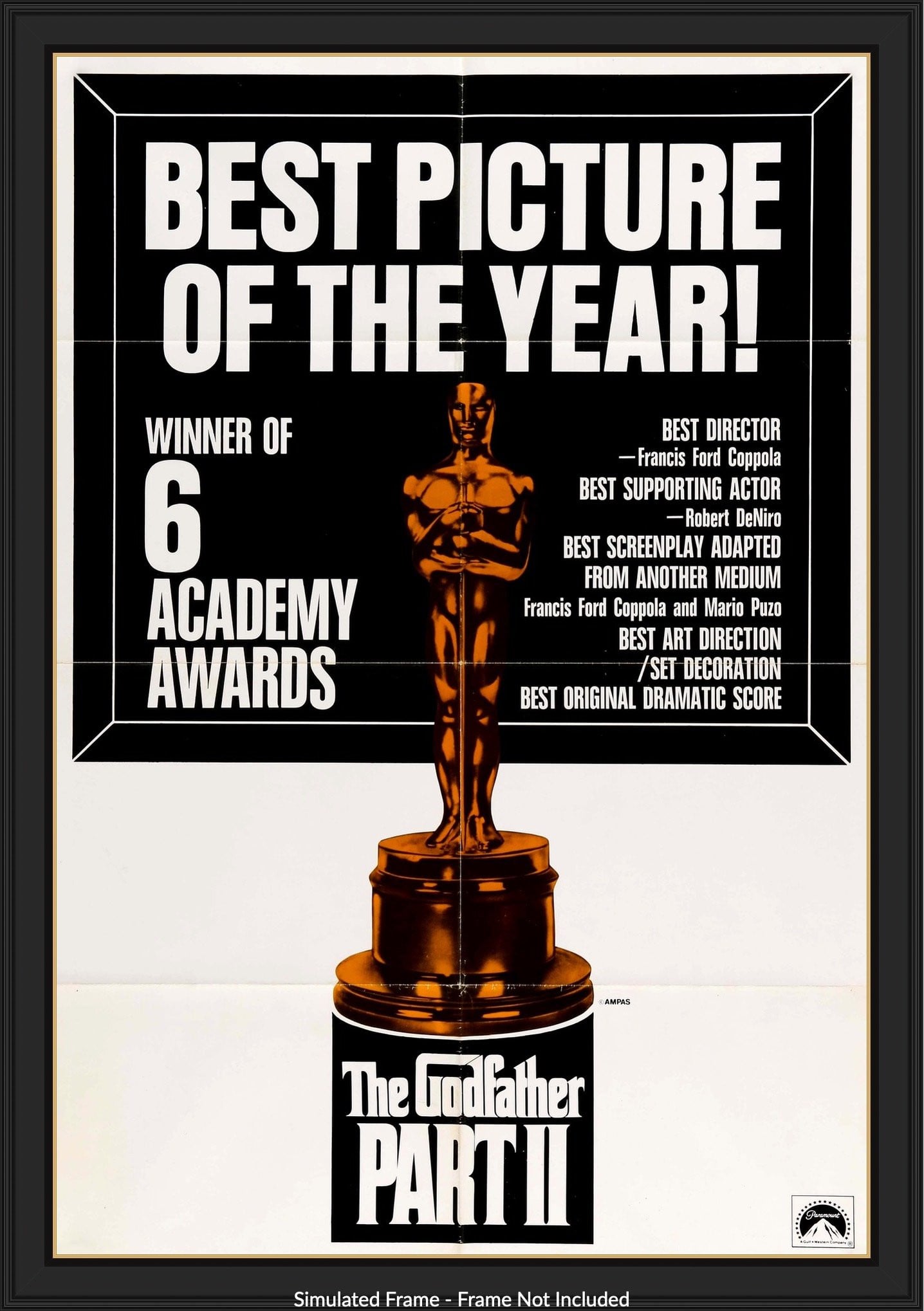 Godfather Part II (1974) original movie poster for sale at Originalfilmart