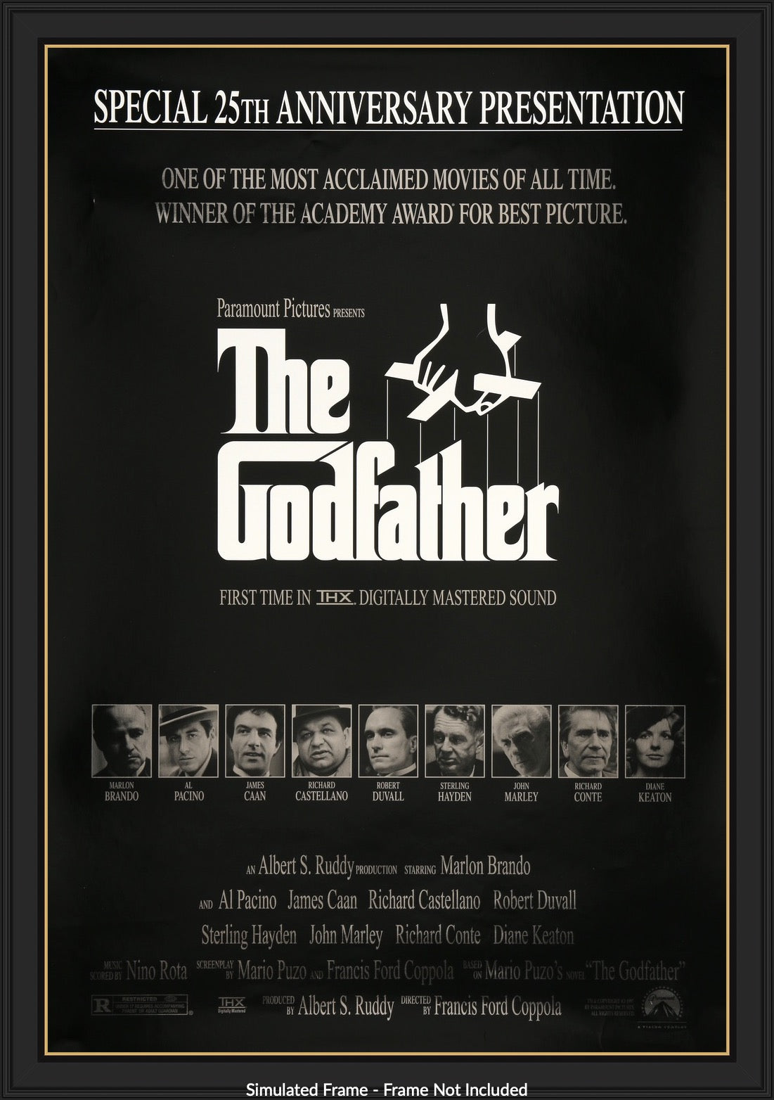 Godfather (1972) original movie poster for sale at Originalfilmart