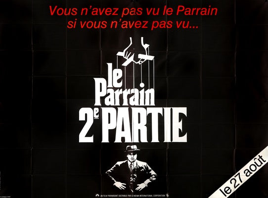 Godfather Part II (1974) original movie poster for sale at Originalfilmart