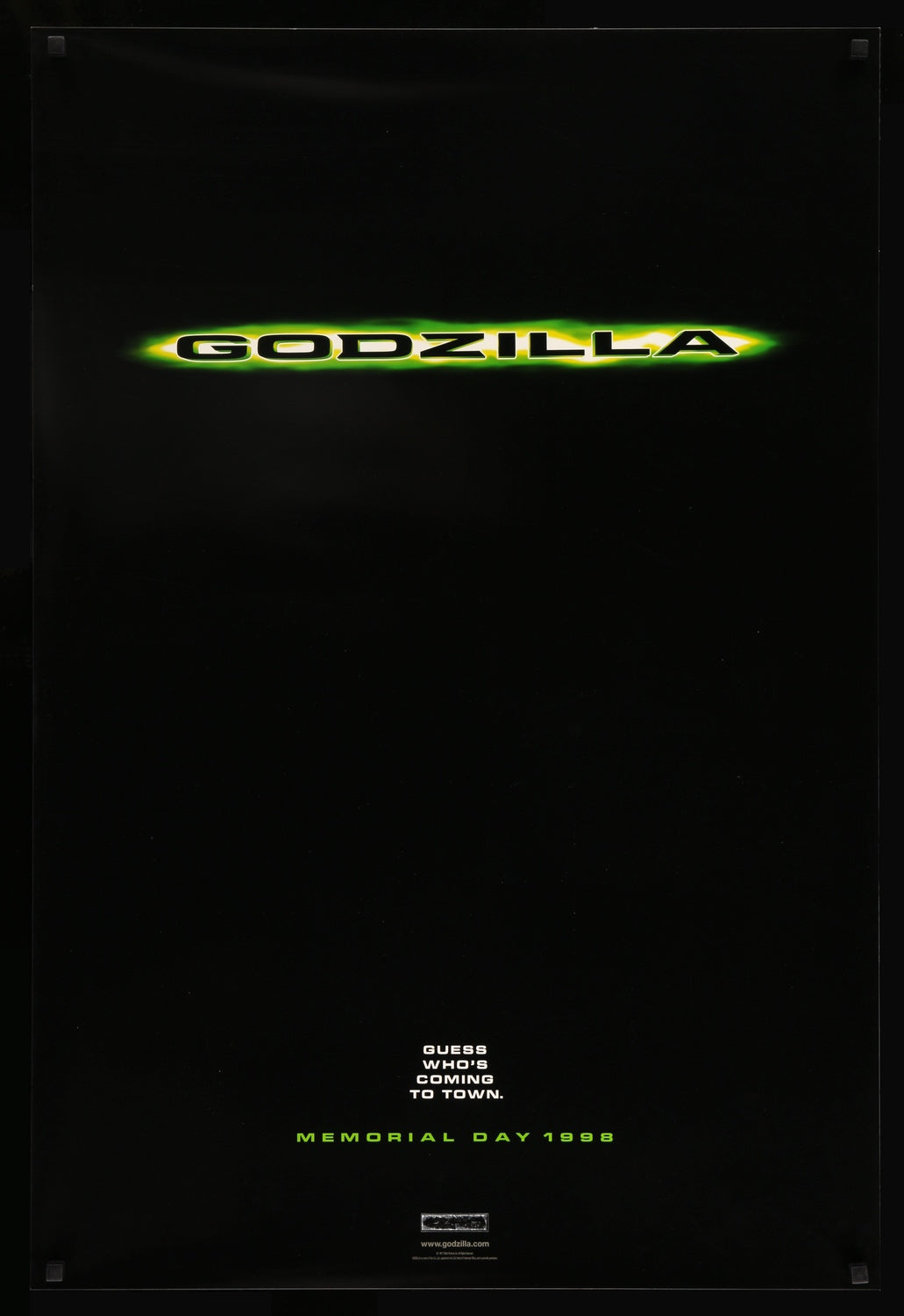 Godzilla (1998) original movie poster for sale at Originalfilmart