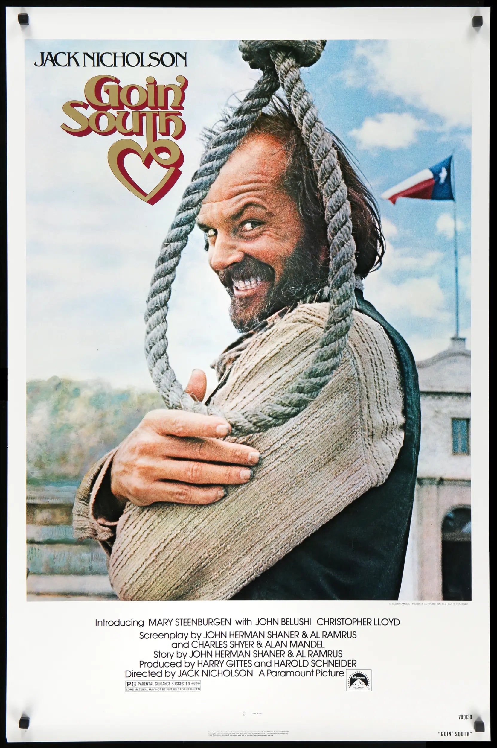 Goin' South (1978) original movie poster for sale at Originalfilmart