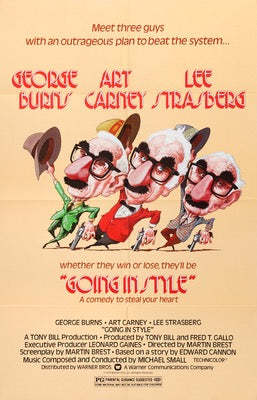 Going in Style (1979) original movie poster for sale at Originalfilmart