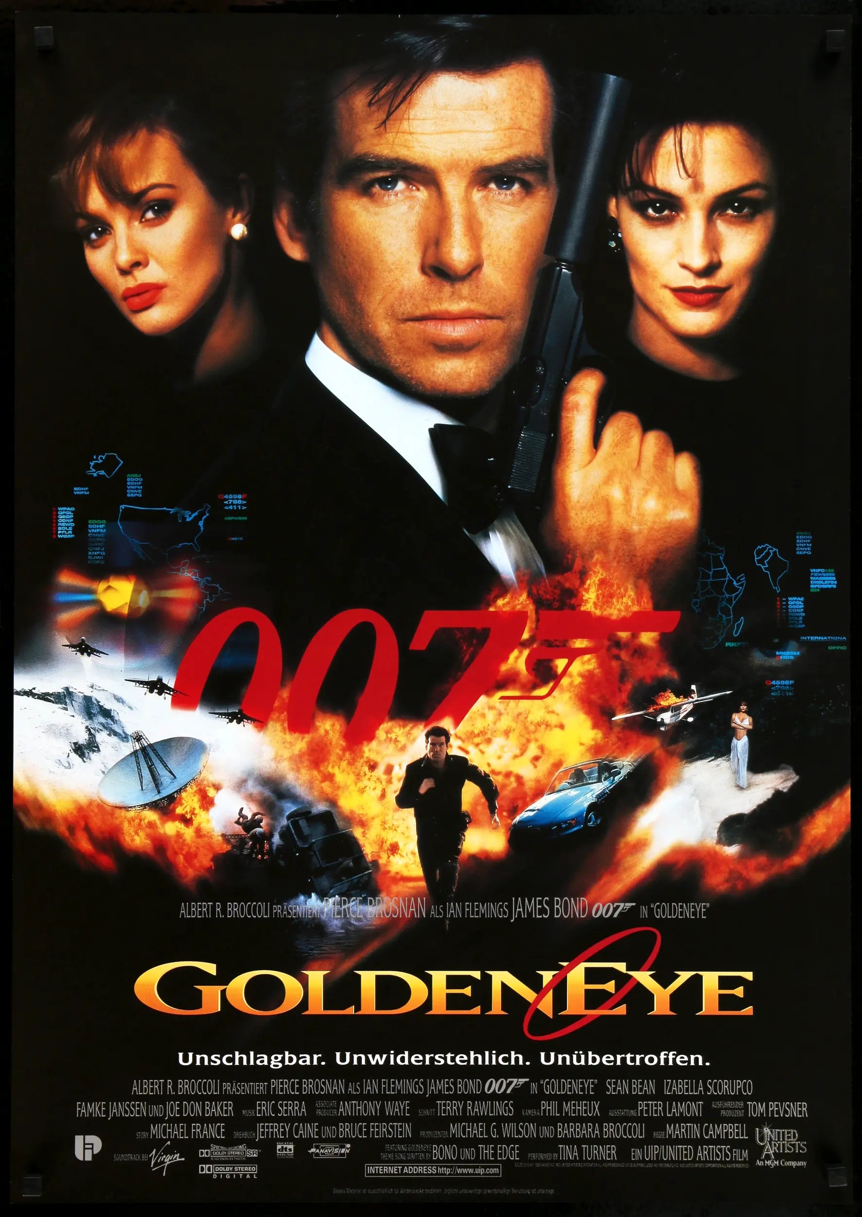 GoldenEye (1995) original movie poster for sale at Originalfilmart