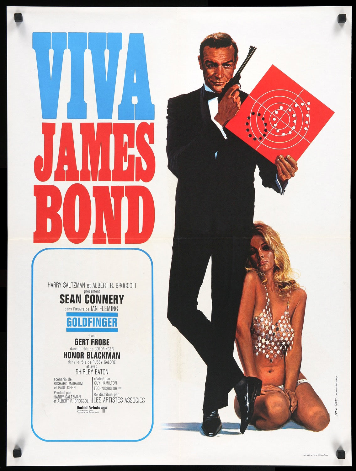 Goldfinger (1964) original movie poster for sale at Originalfilmart