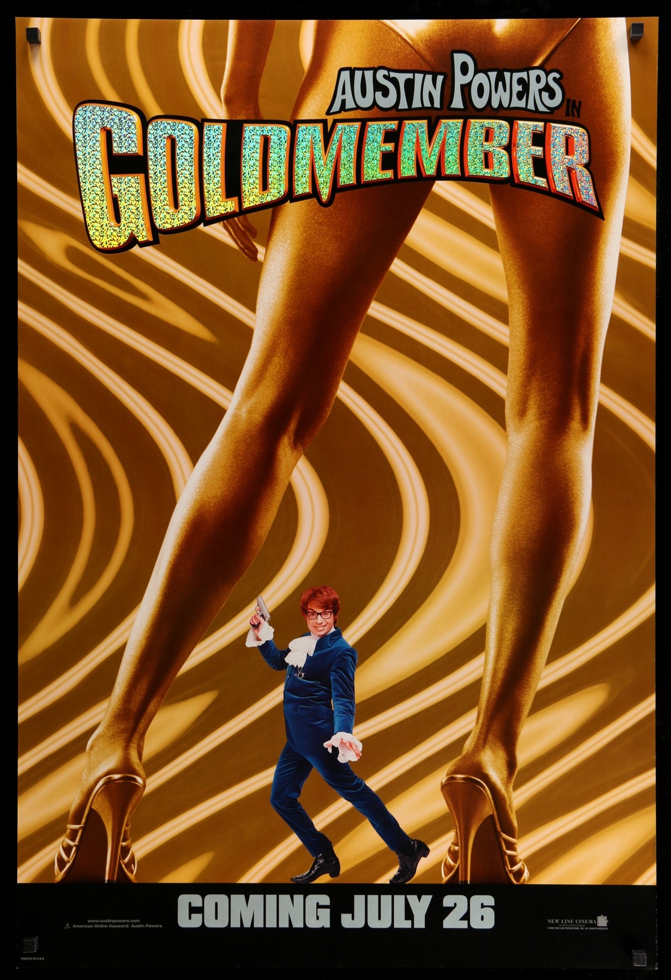 Austin Powers in Goldmember (2002) original movie poster for sale at Originalfilmart