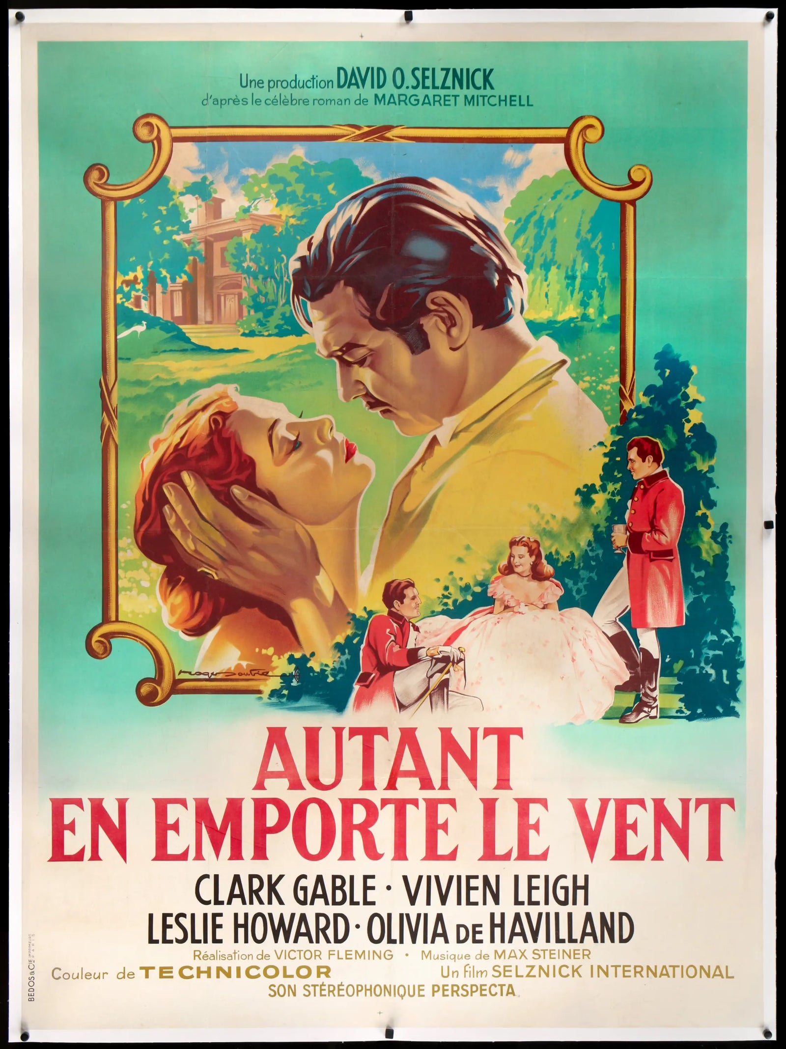 Gone with the Wind (1939) original movie poster for sale at Originalfilmart
