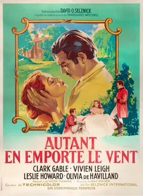 Gone with the Wind (1939) original movie poster for sale at Originalfilmart