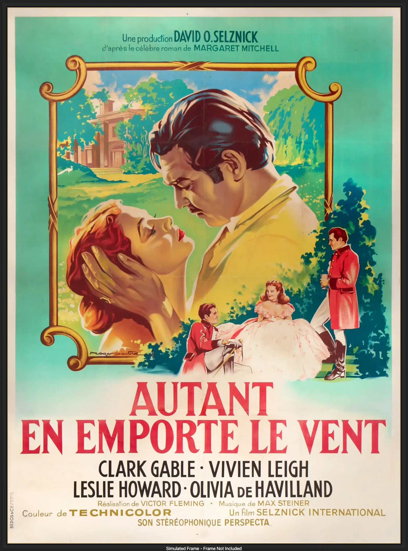 Gone with the Wind (1939) original movie poster for sale at Originalfilmart