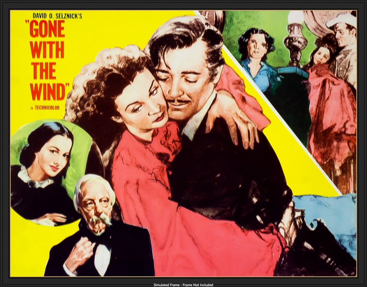Gone with the Wind (1939) original movie poster for sale at Originalfilmart