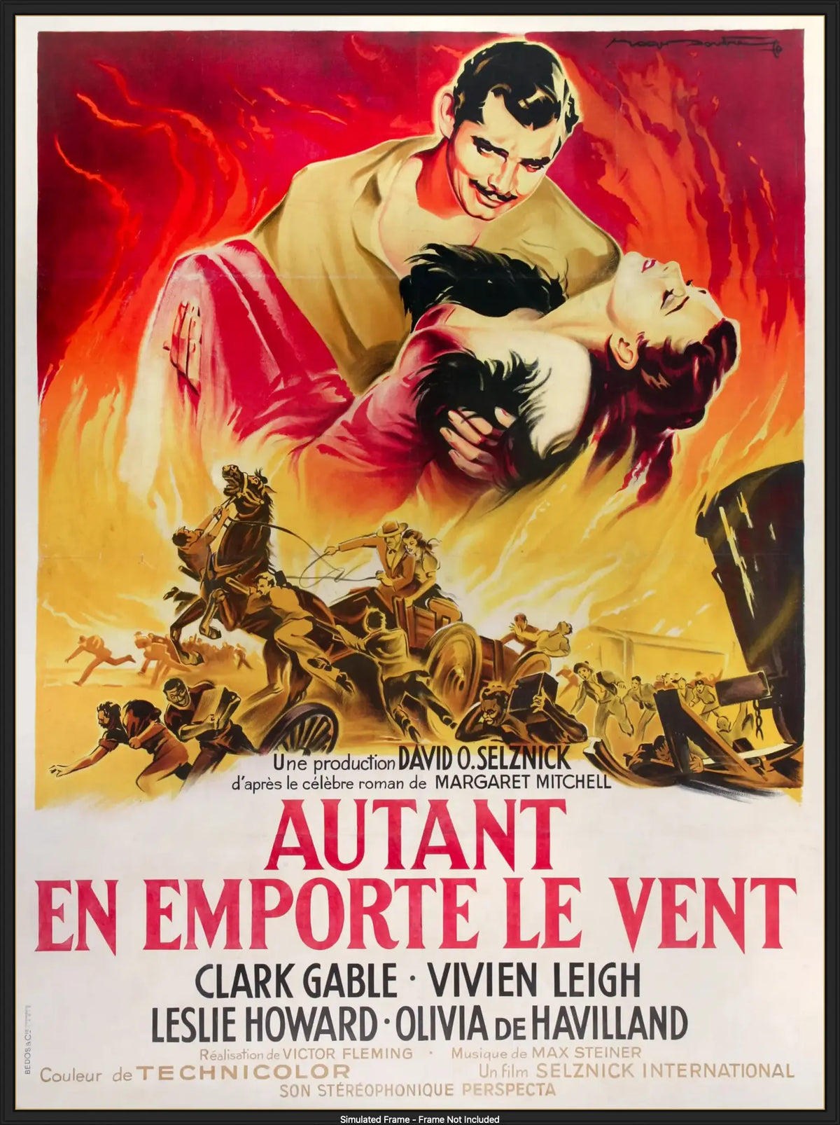 Gone with the Wind (1939) original movie poster for sale at Originalfilmart