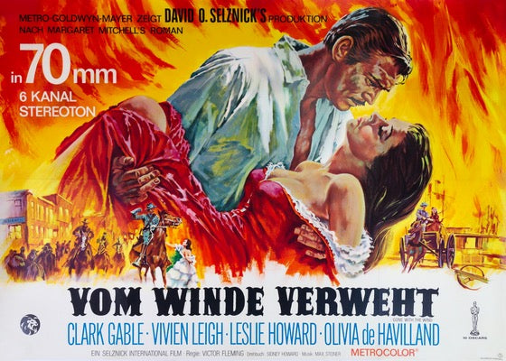 Gone with the Wind (1939) original movie poster for sale at Originalfilmart