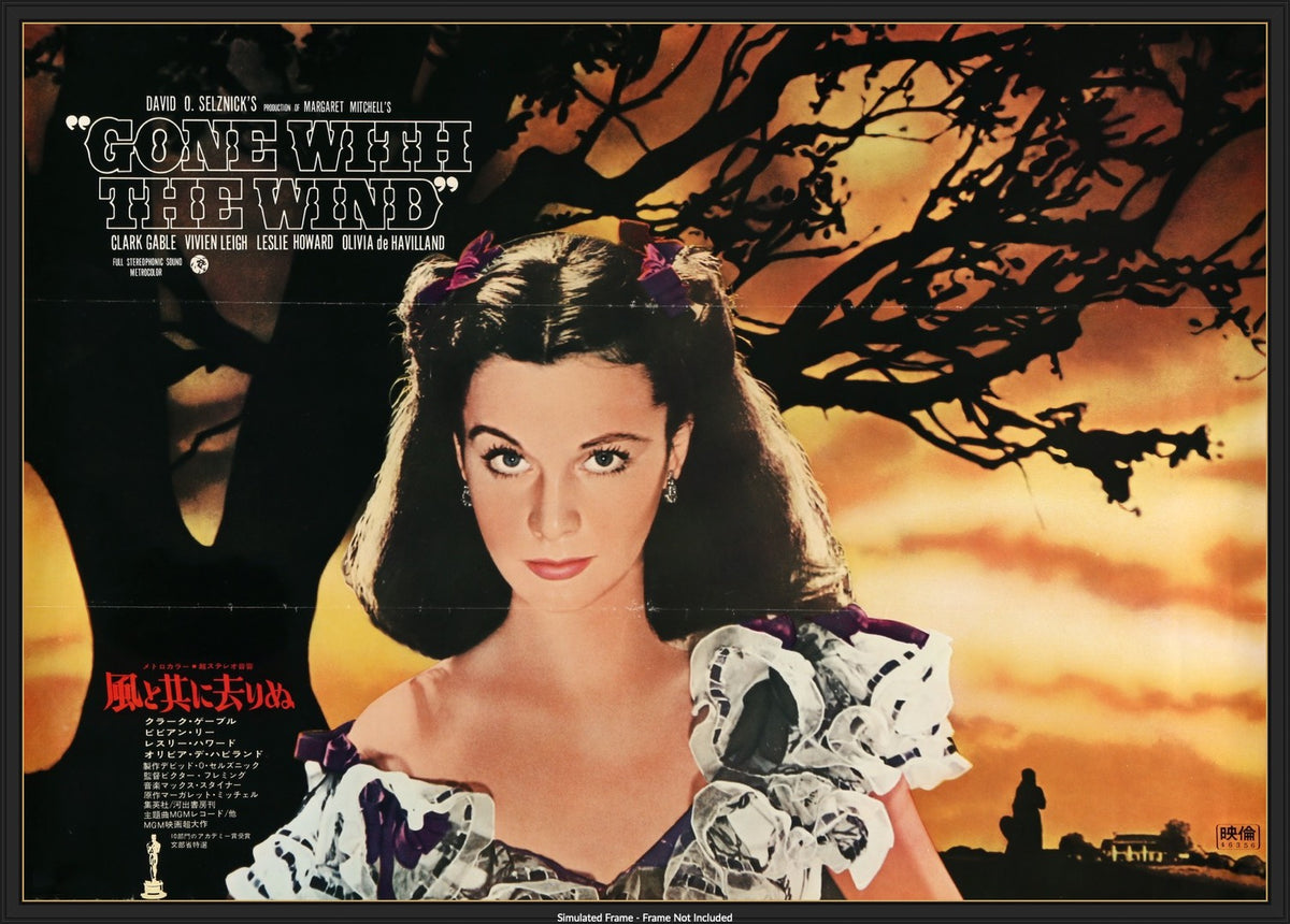 Gone with the Wind (1939) original movie poster for sale at Originalfilmart