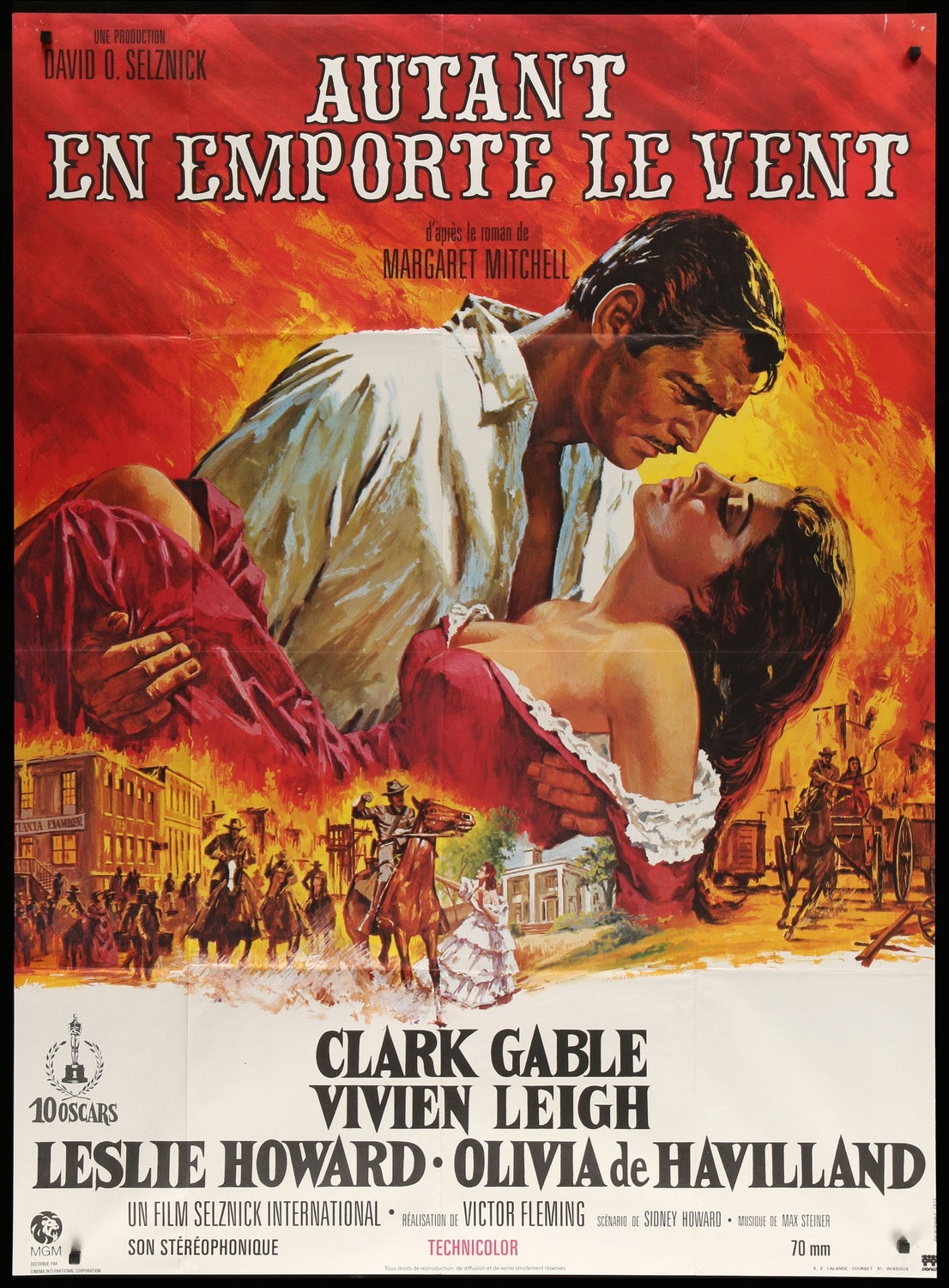 Gone with the Wind (1939) original movie poster for sale at Originalfilmart