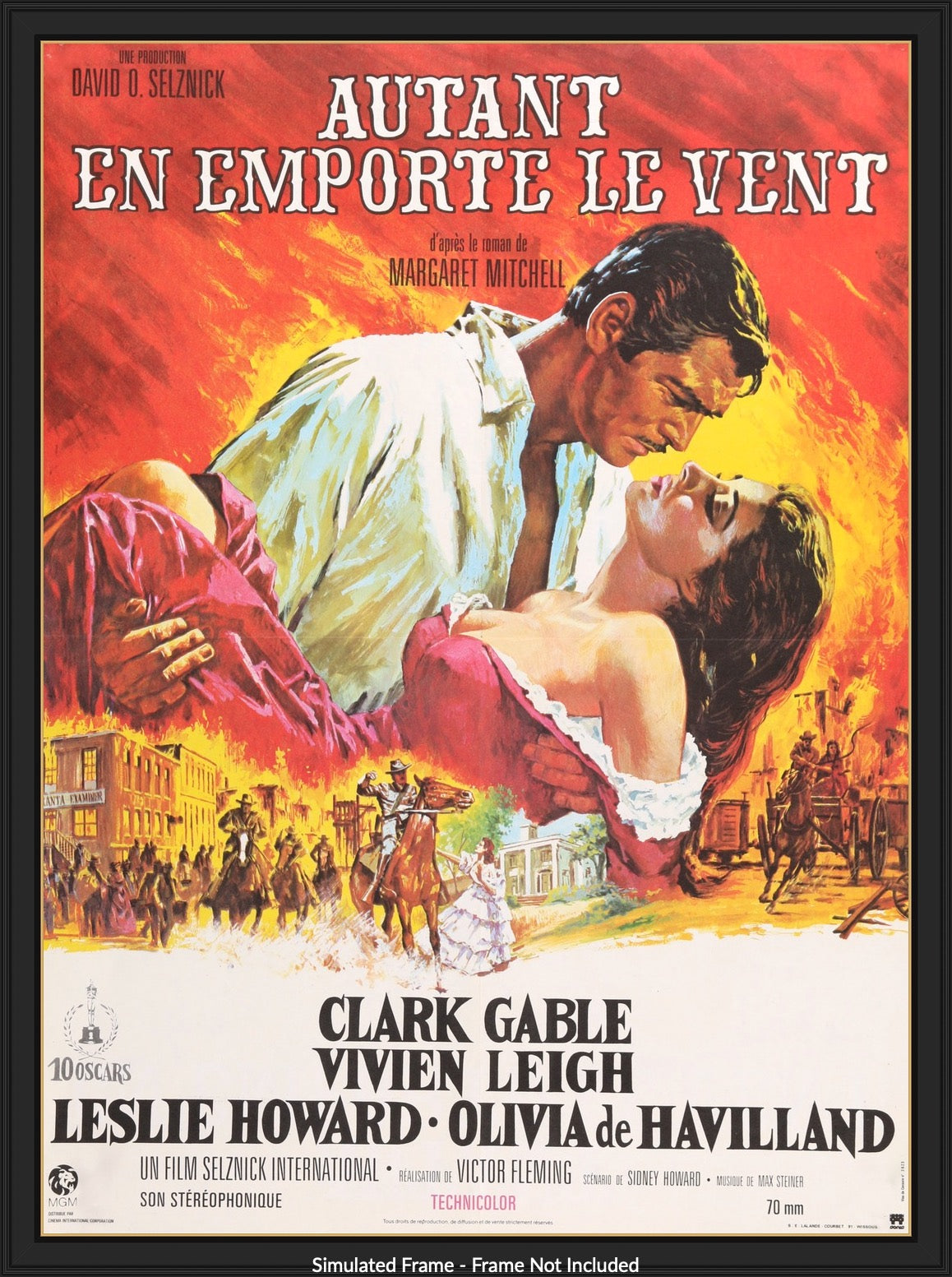 Gone with the Wind (1939) original movie poster for sale at Originalfilmart