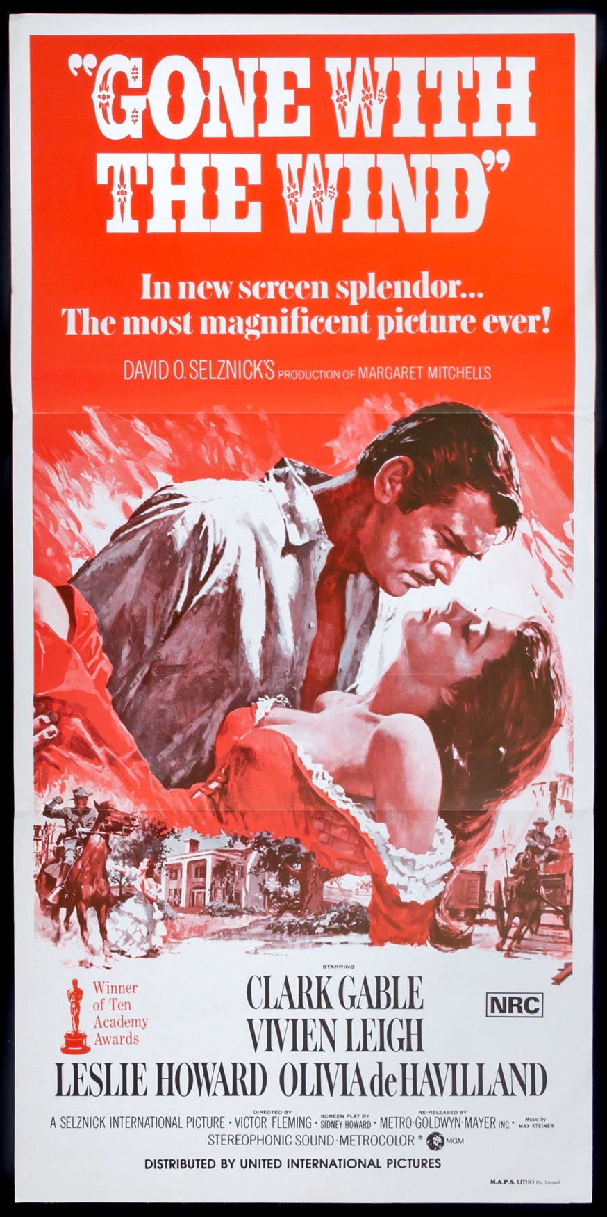 Gone with the Wind (1939) original movie poster for sale at Originalfilmart
