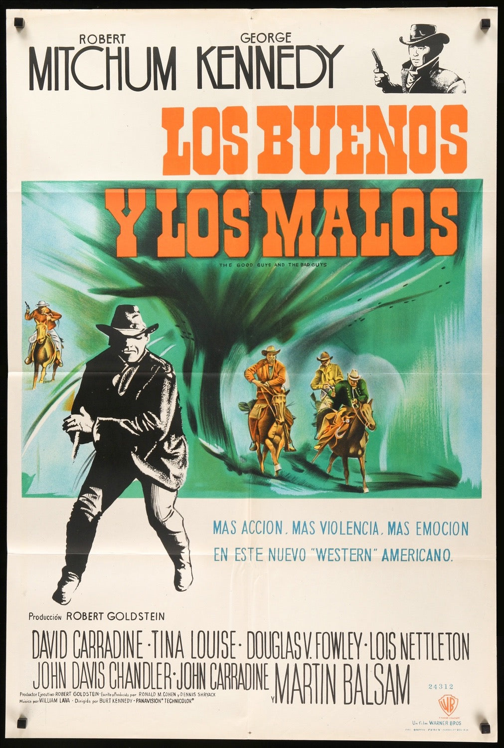 Good Guys and the Bad Guys (1969) original movie poster for sale at Originalfilmart