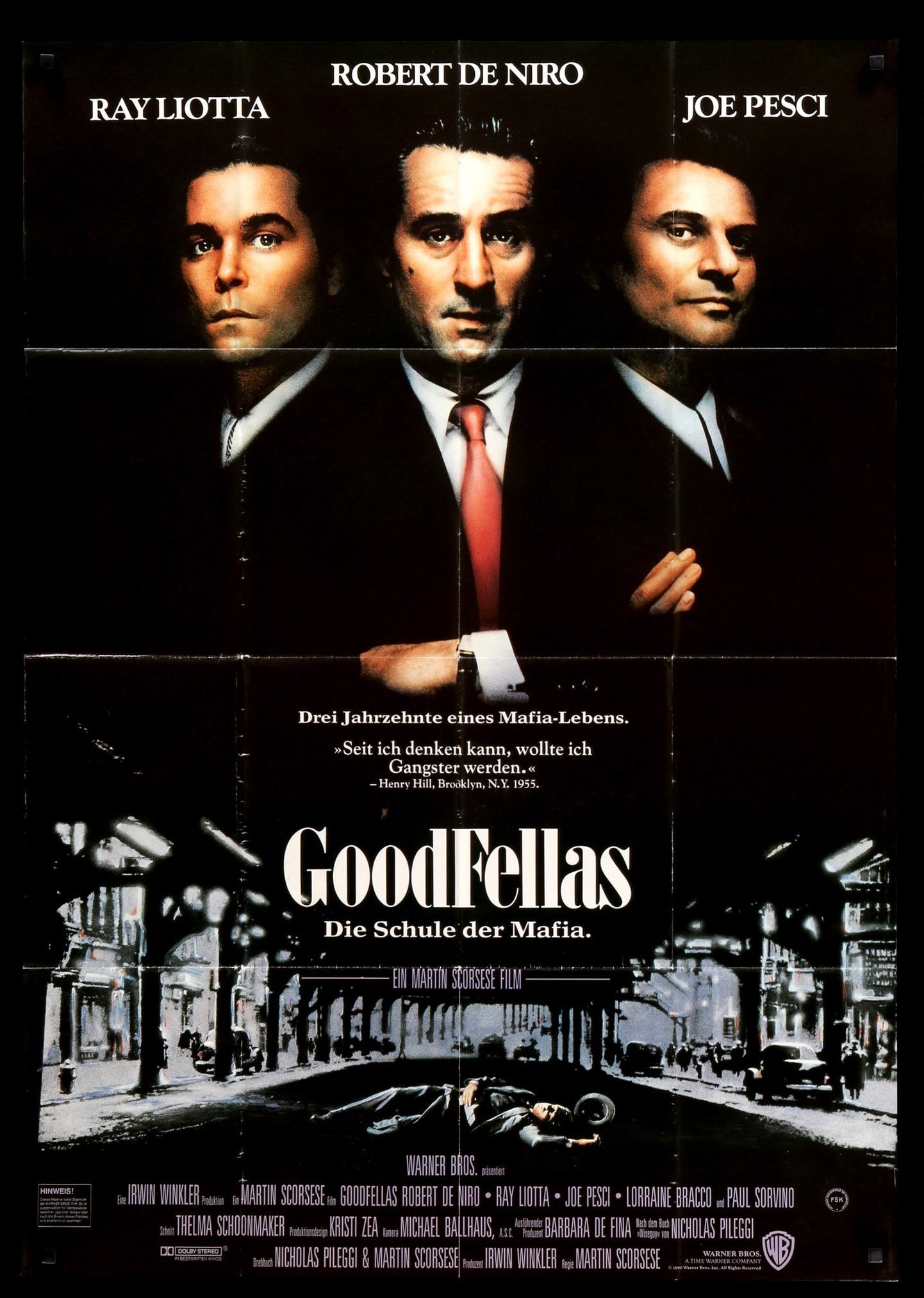 Goodfellas (1990) original movie poster for sale at Originalfilmart