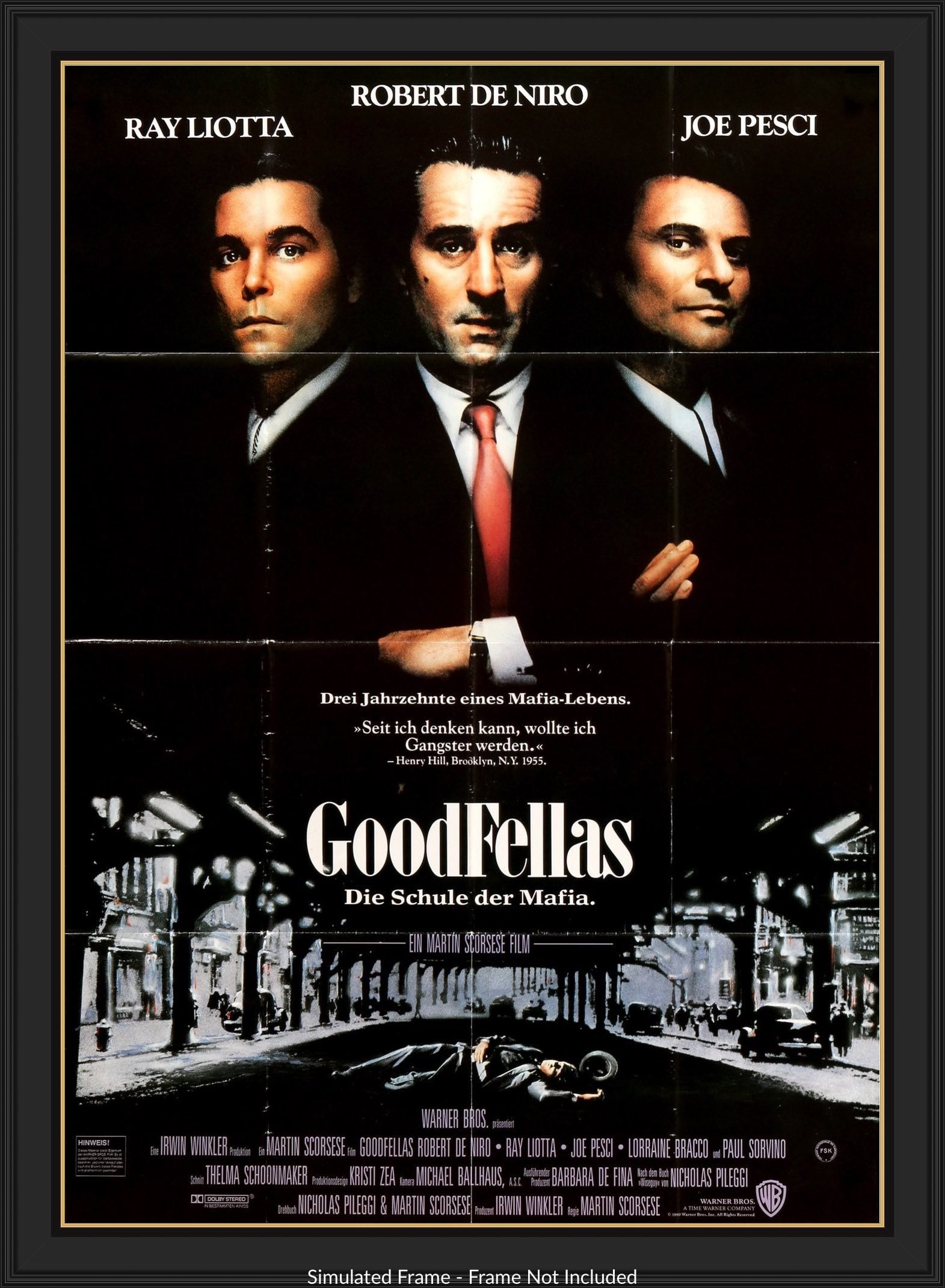 Goodfellas (1990) original movie poster for sale at Originalfilmart