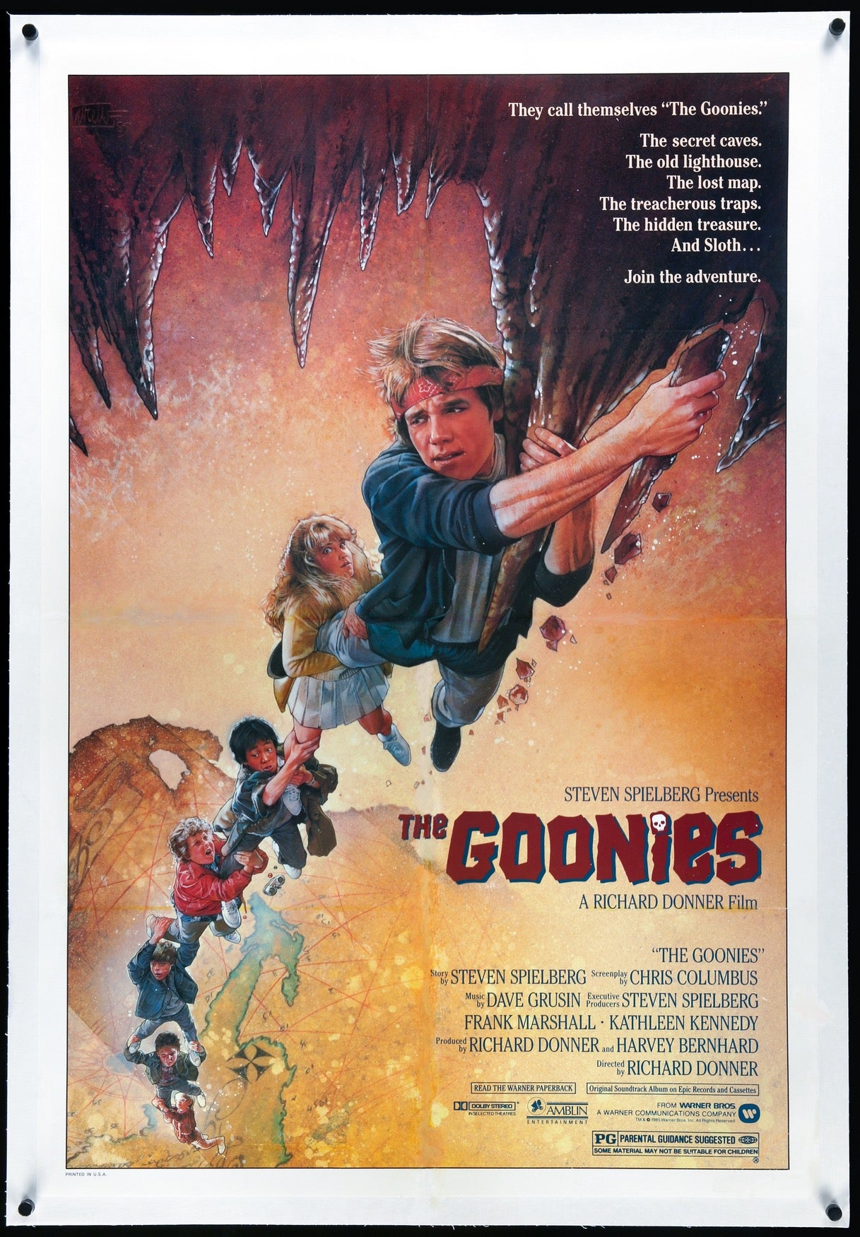Goonies (1985) original movie poster for sale at Originalfilmart