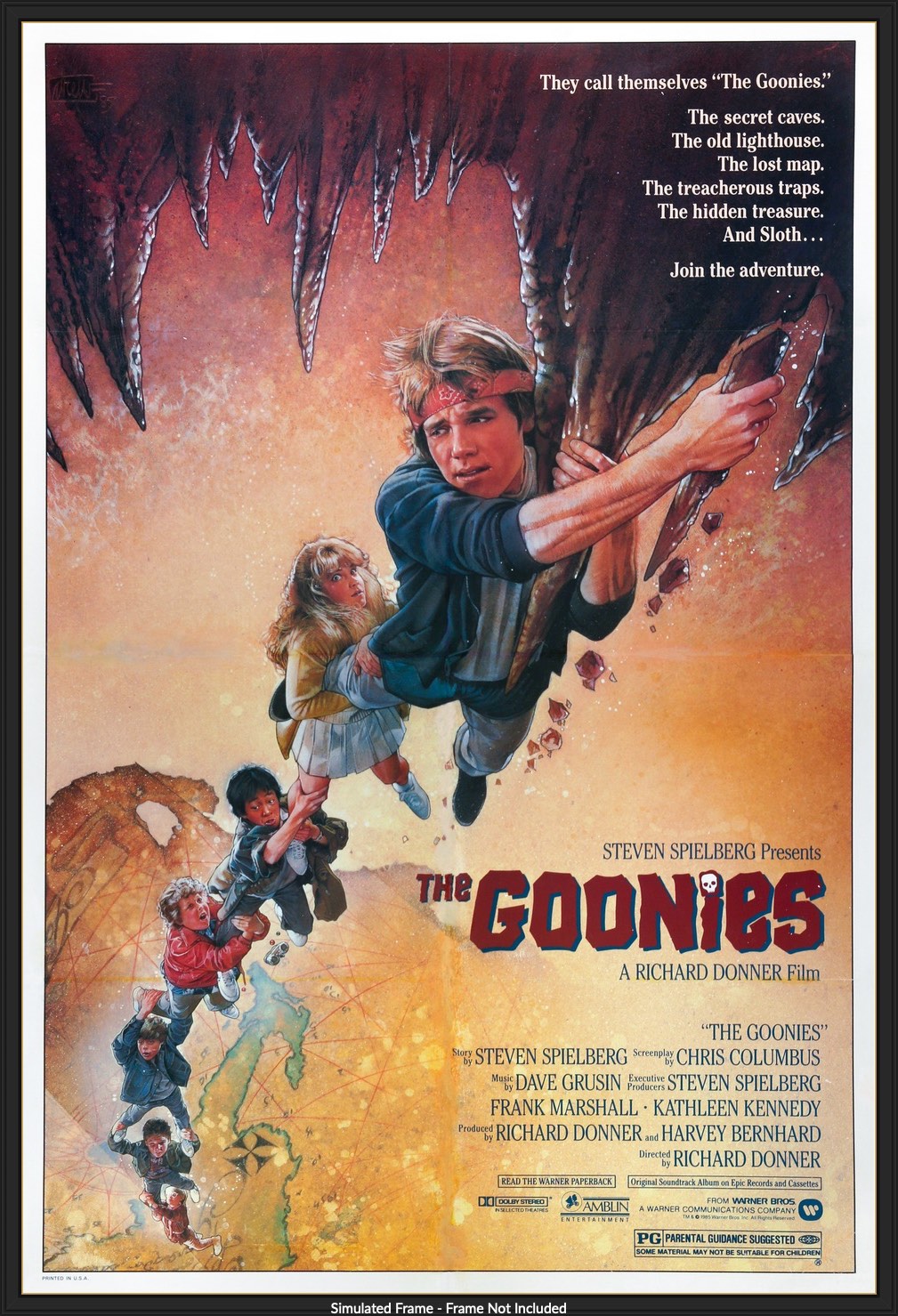 Goonies (1985) original movie poster for sale at Originalfilmart
