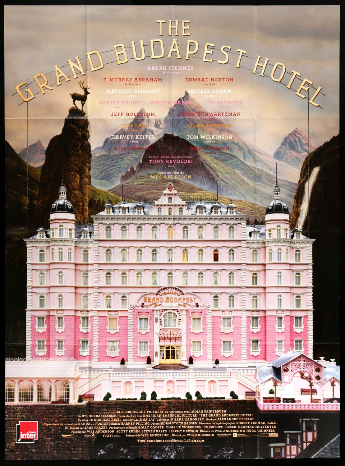 Grand Budapest Hotel (2014) original movie poster for sale at Originalfilmart