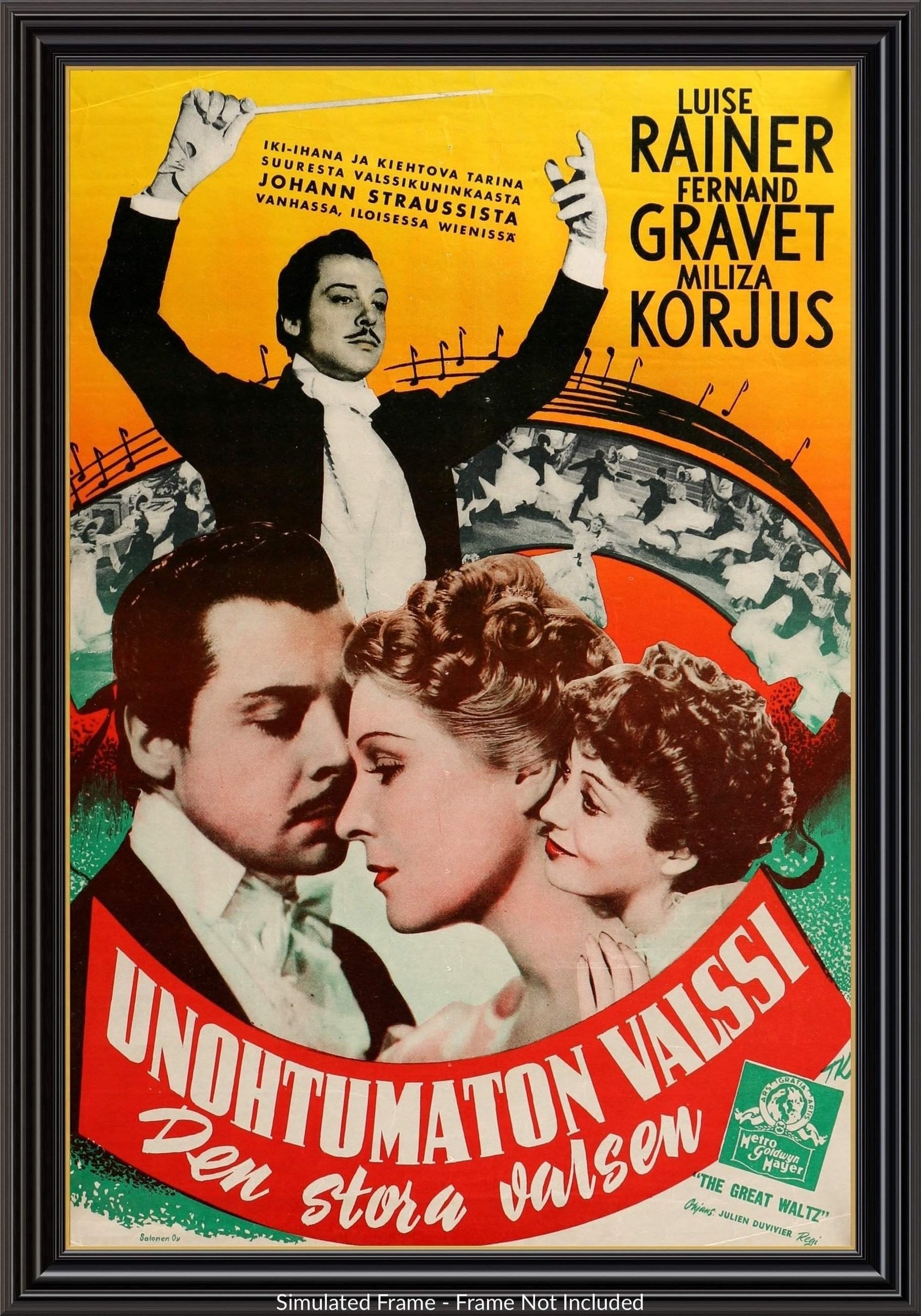 Great Waltz (1938) original movie poster for sale at Originalfilmart