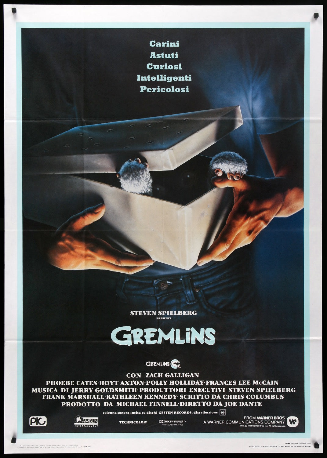 Gremlins (1984) original movie poster for sale at Originalfilmart