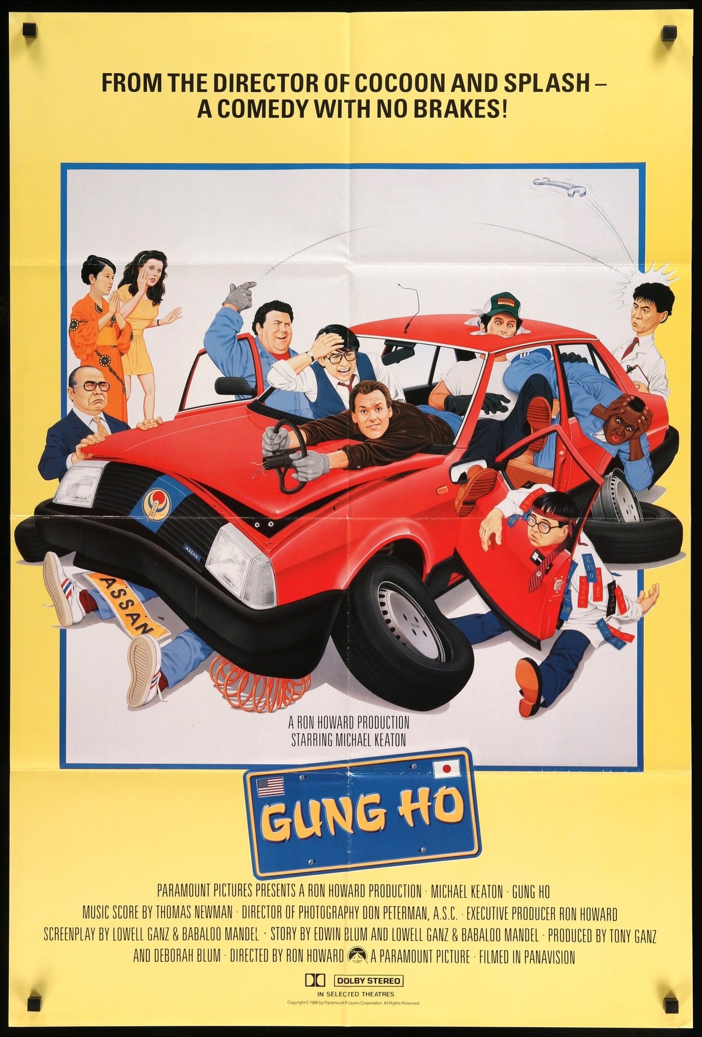 Gung Ho (1986) original movie poster for sale at Originalfilmart