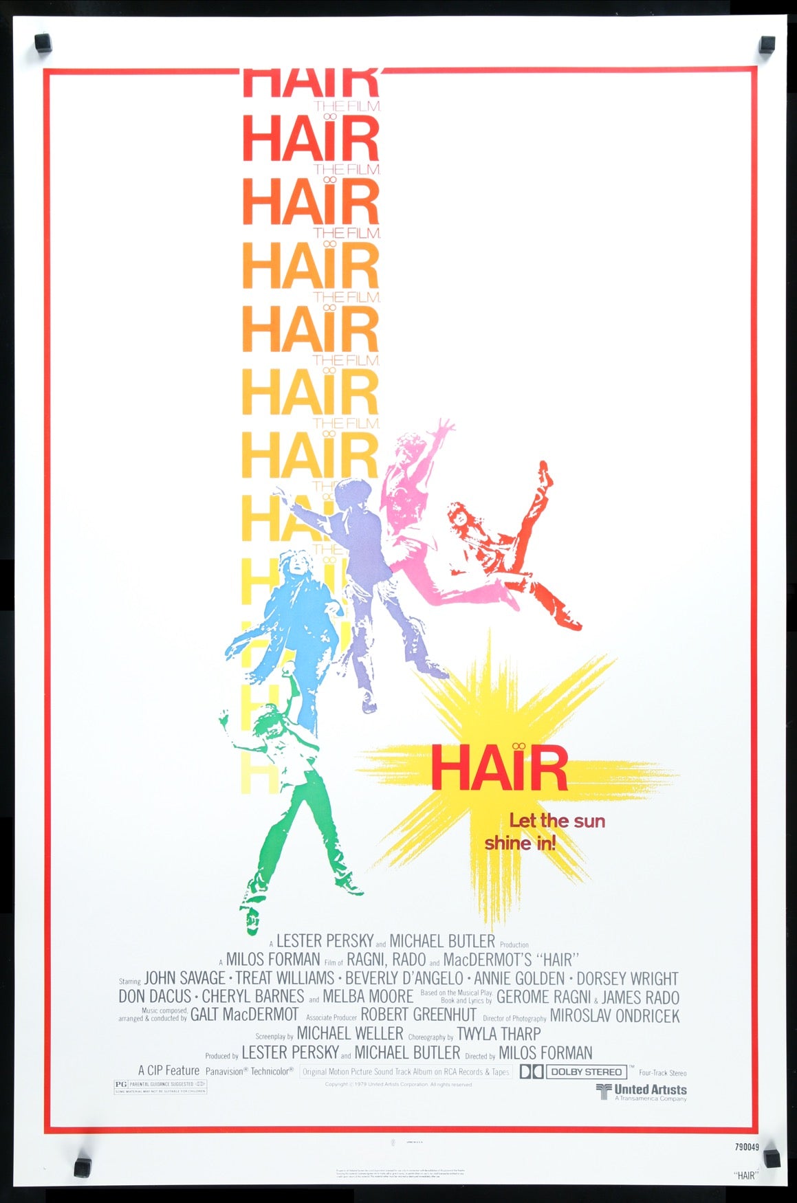 Hair (1979) original movie poster for sale at Originalfilmart