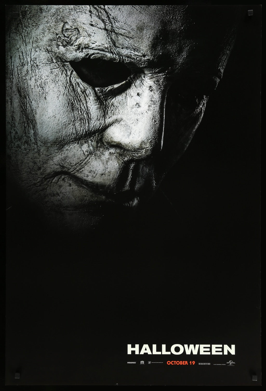 Halloween (2018) original movie poster for sale at Originalfilmart