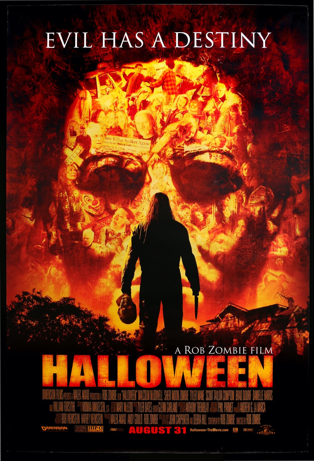 Halloween (2007) original movie poster for sale at Originalfilmart