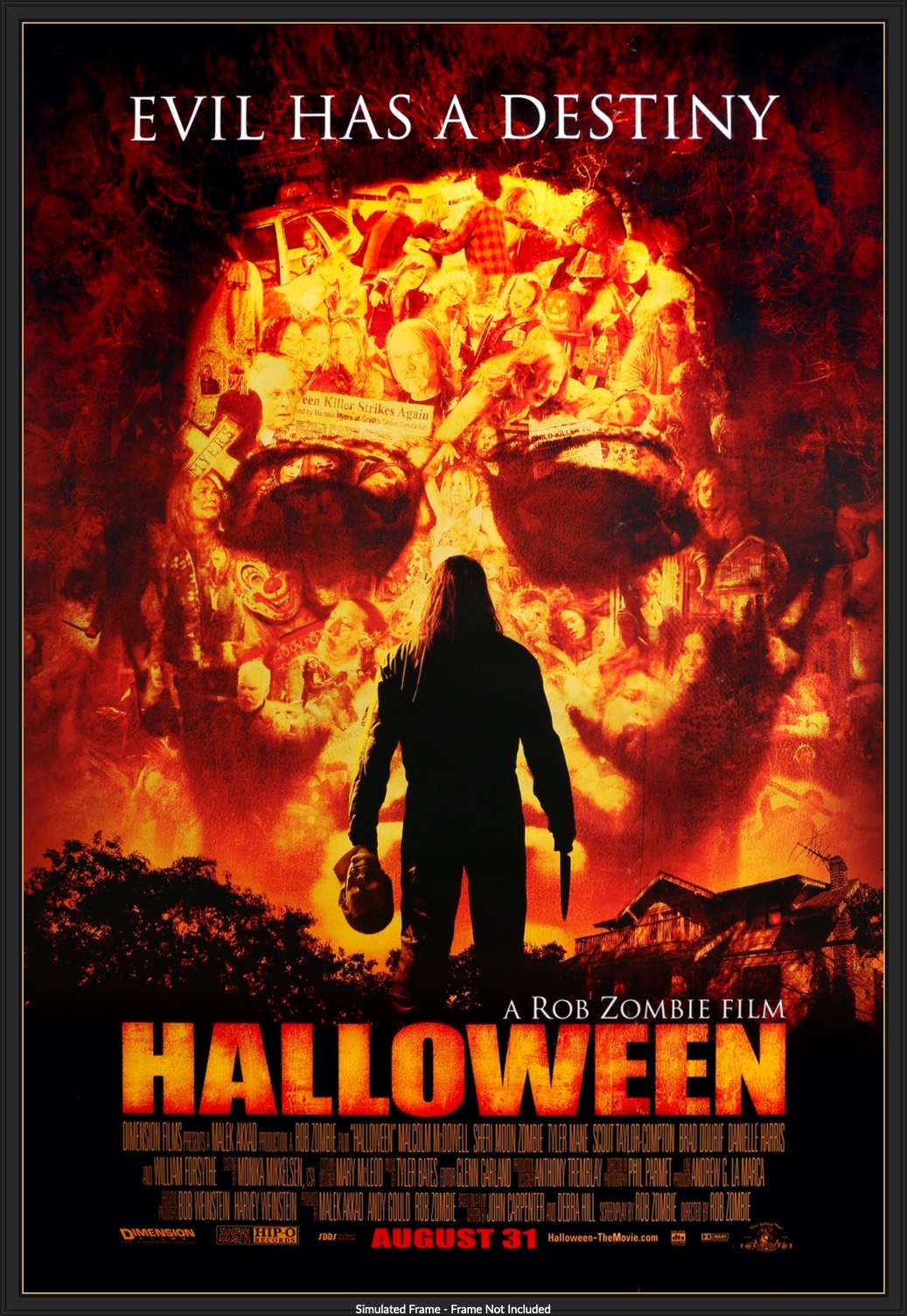 Halloween (2007) original movie poster for sale at Originalfilmart