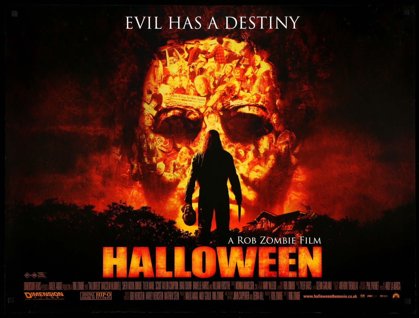 Halloween (2007) original movie poster for sale at Originalfilmart