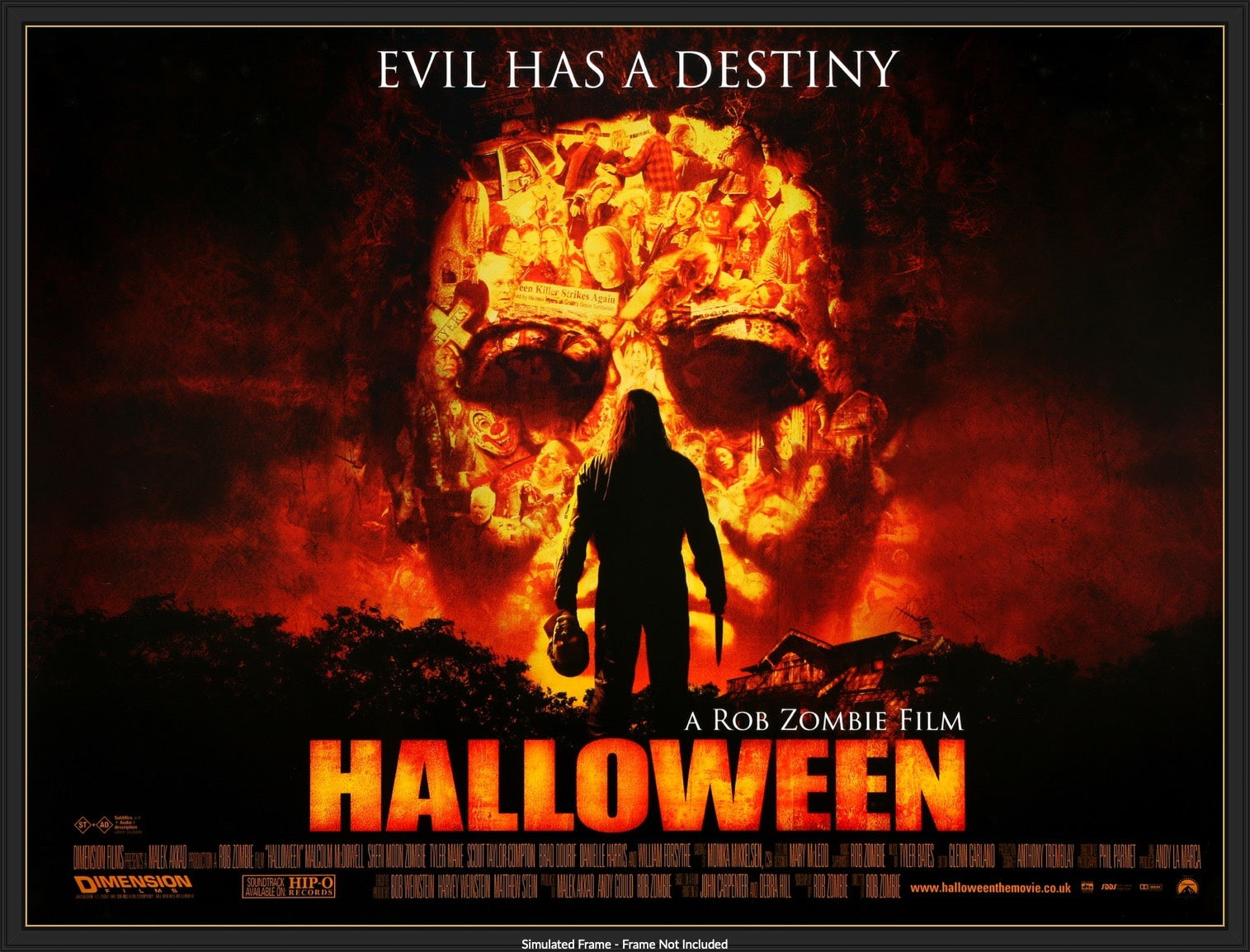 Halloween (2007) original movie poster for sale at Originalfilmart