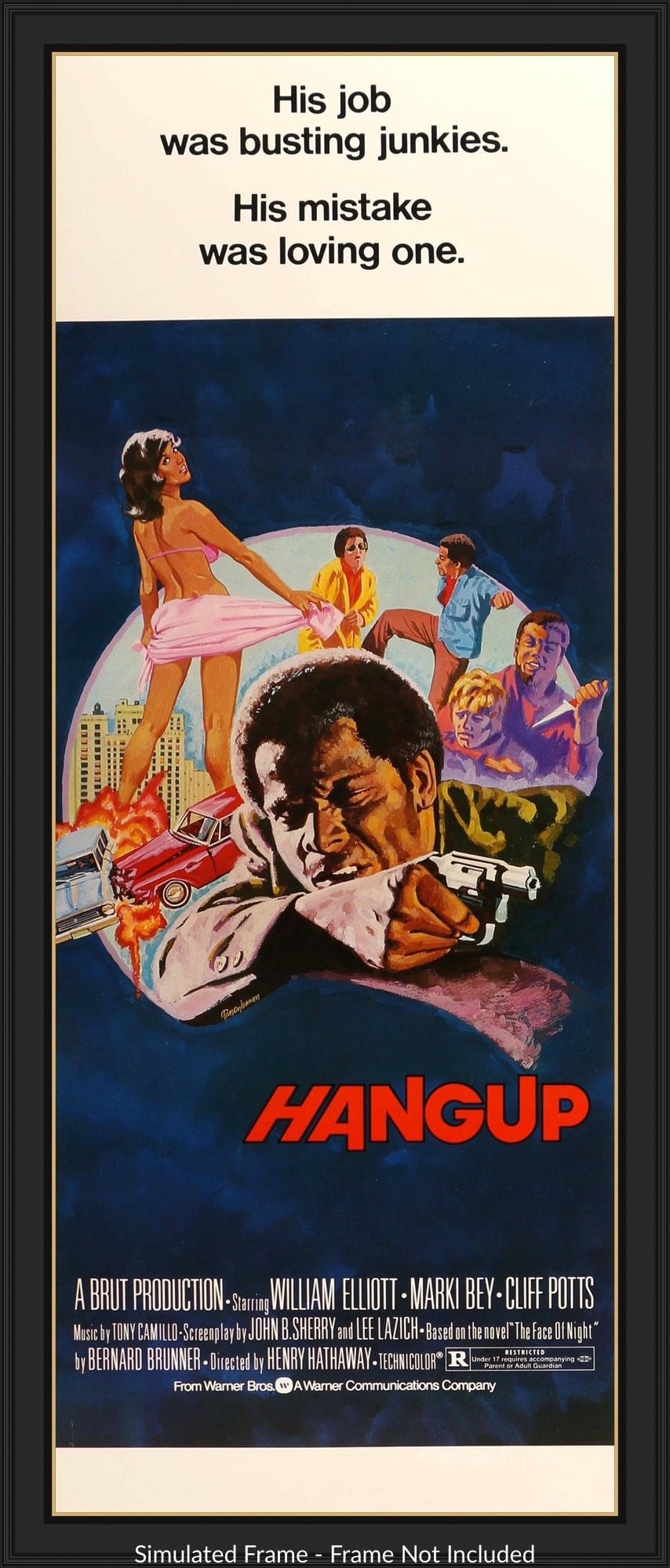 Hangup (1974) original movie poster for sale at Originalfilmart