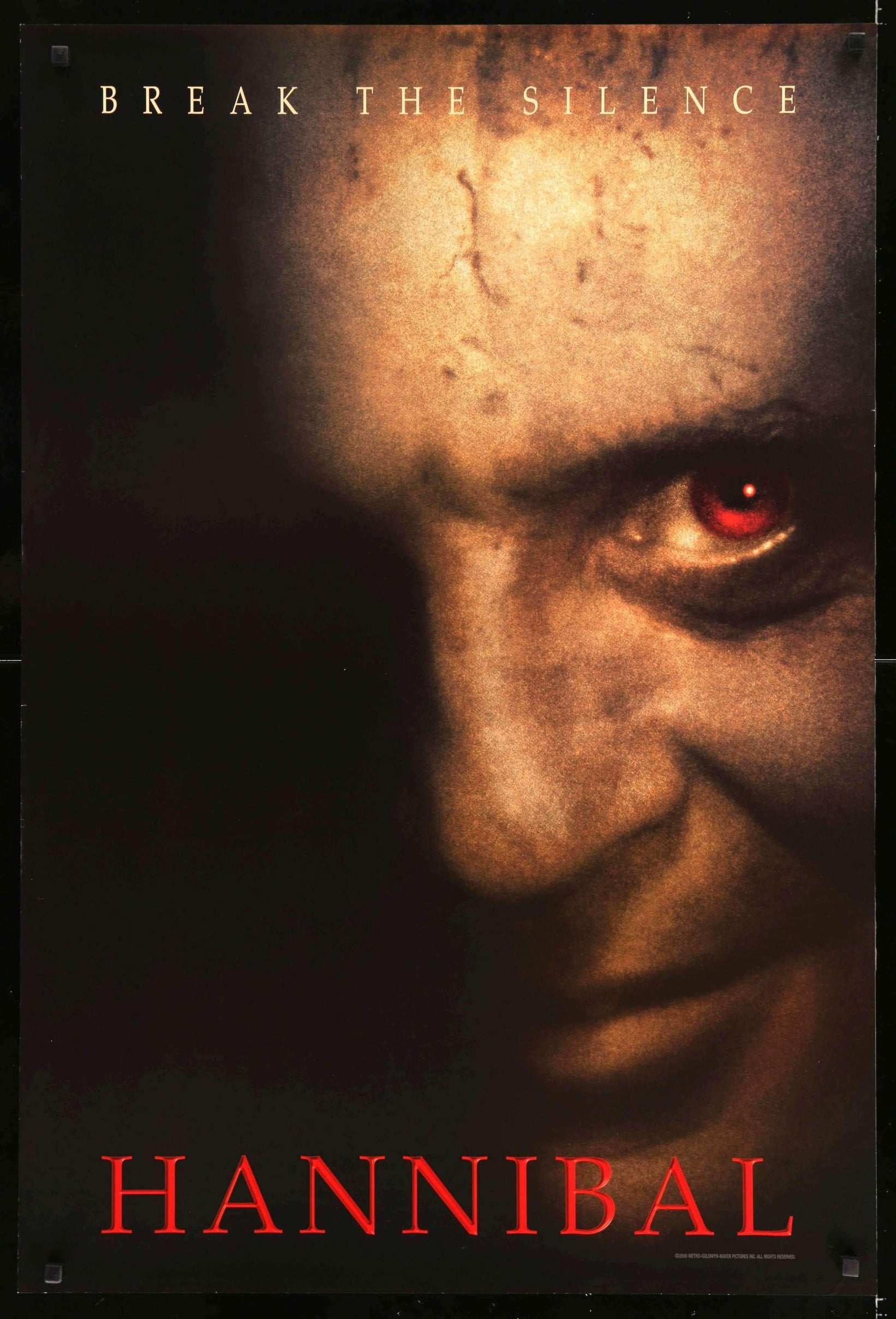Hannibal (2001) original movie poster for sale at Originalfilmart